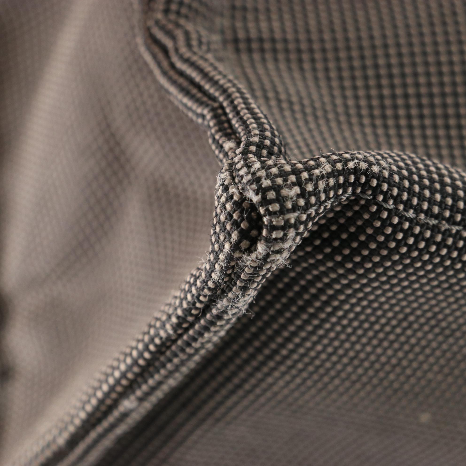 Hermès Herline MM Tote Bag in Gray/Black Canvas