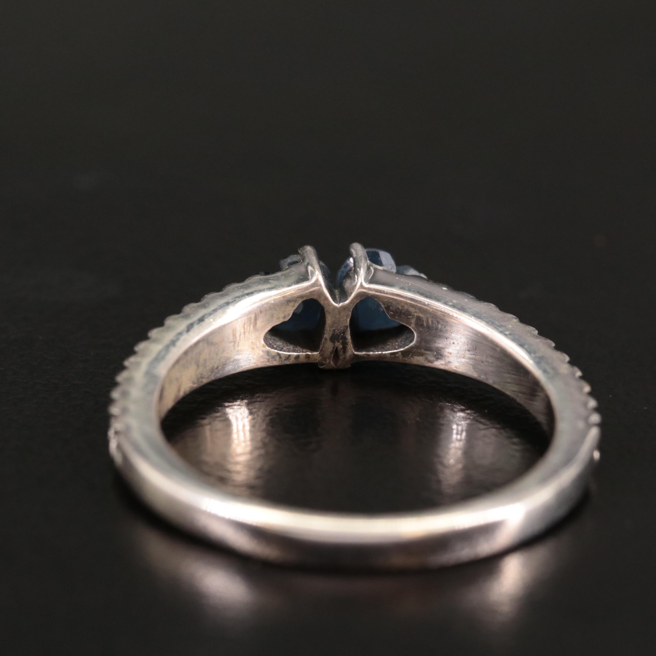 Sterling Sapphire Ring