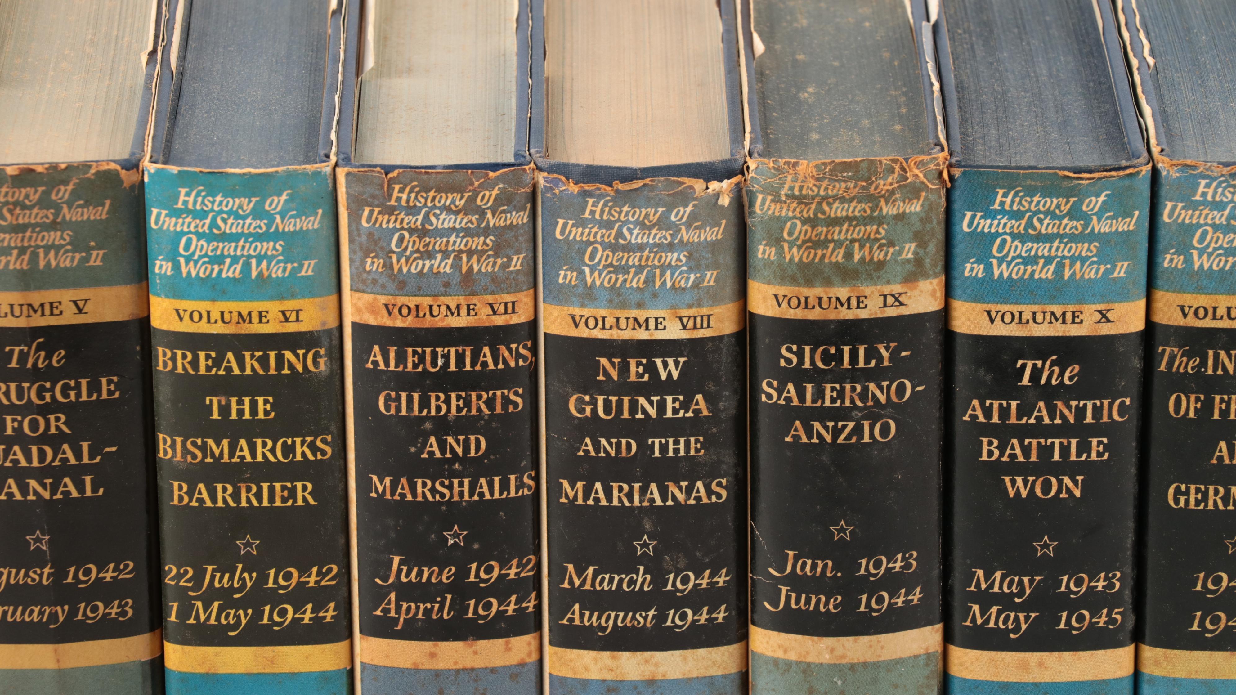 "History of United States Naval Operations in World War II" Fifteen-Volume Set