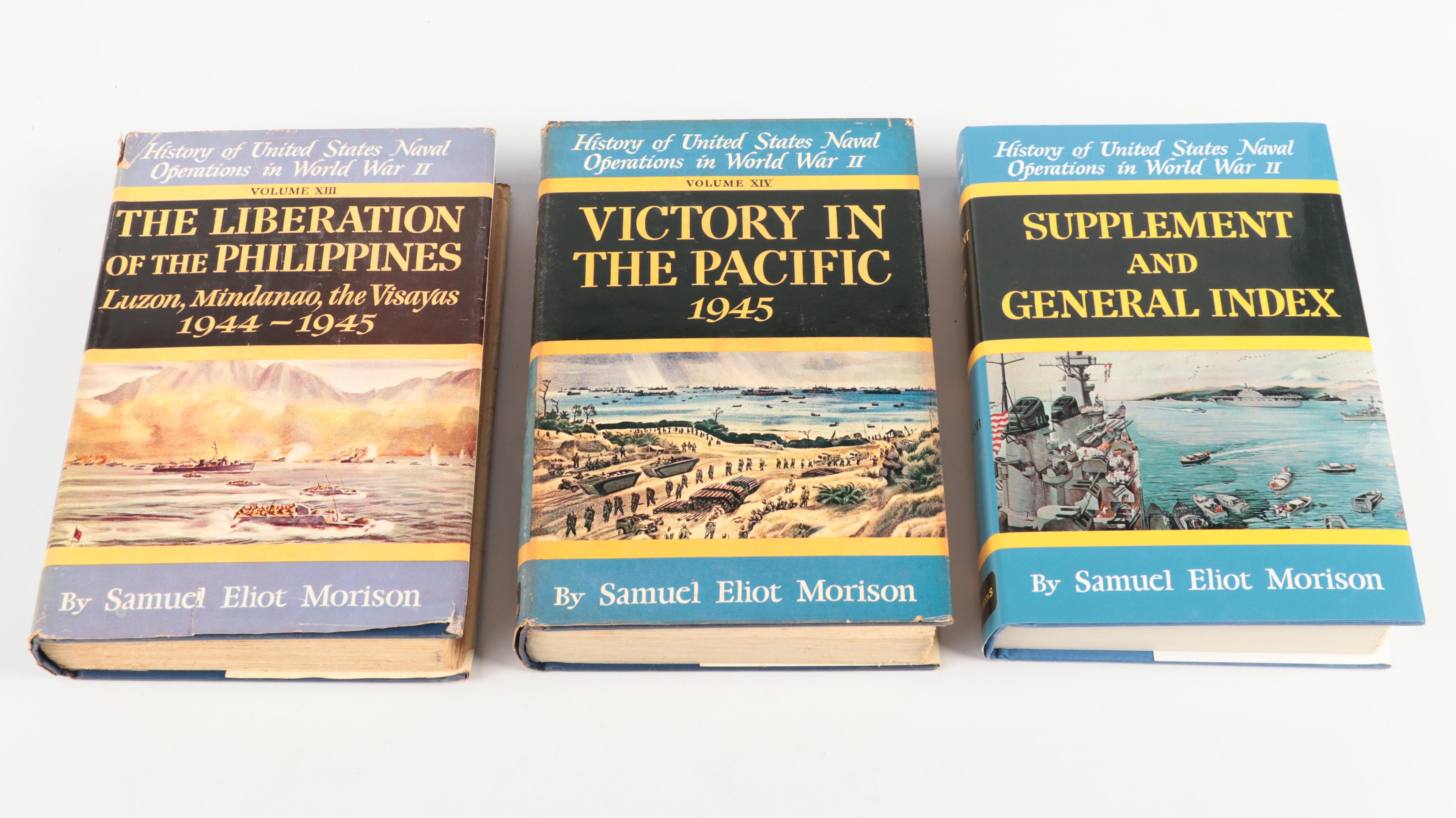 "History of United States Naval Operations in World War II" Fifteen-Volume Set
