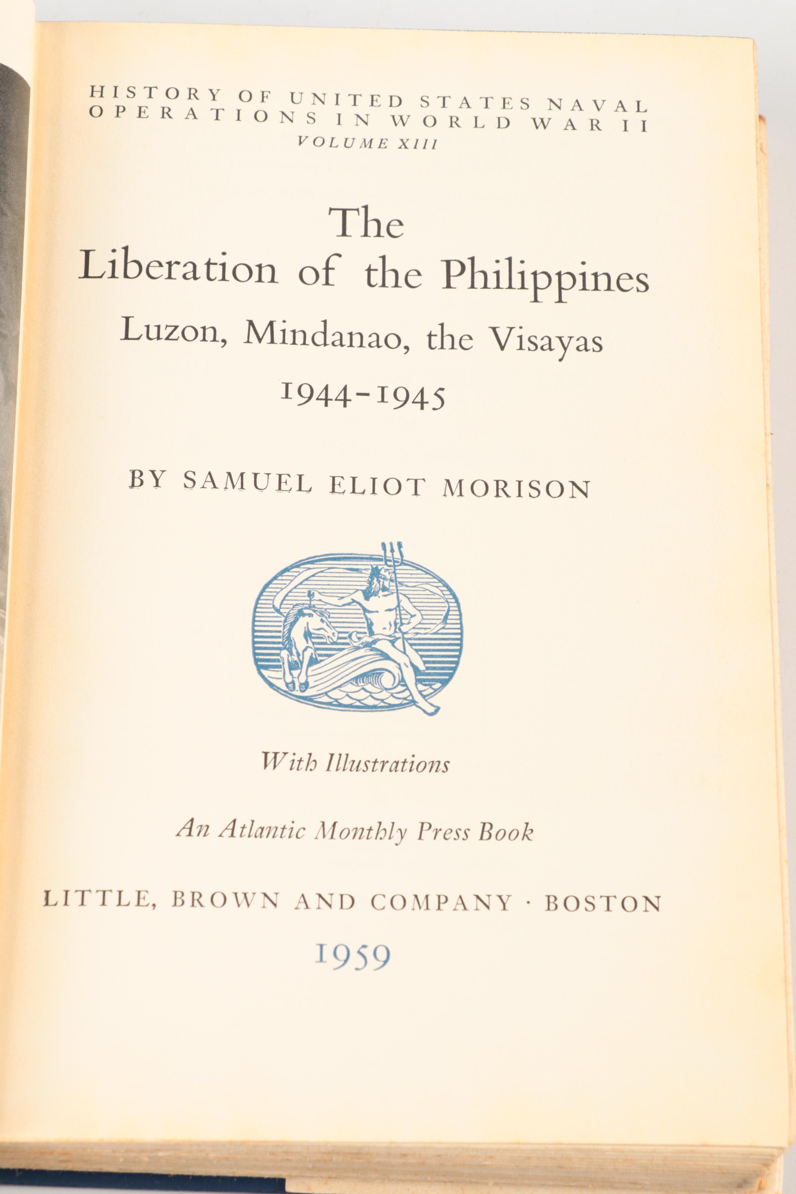 "History of United States Naval Operations in World War II" Fifteen-Volume Set