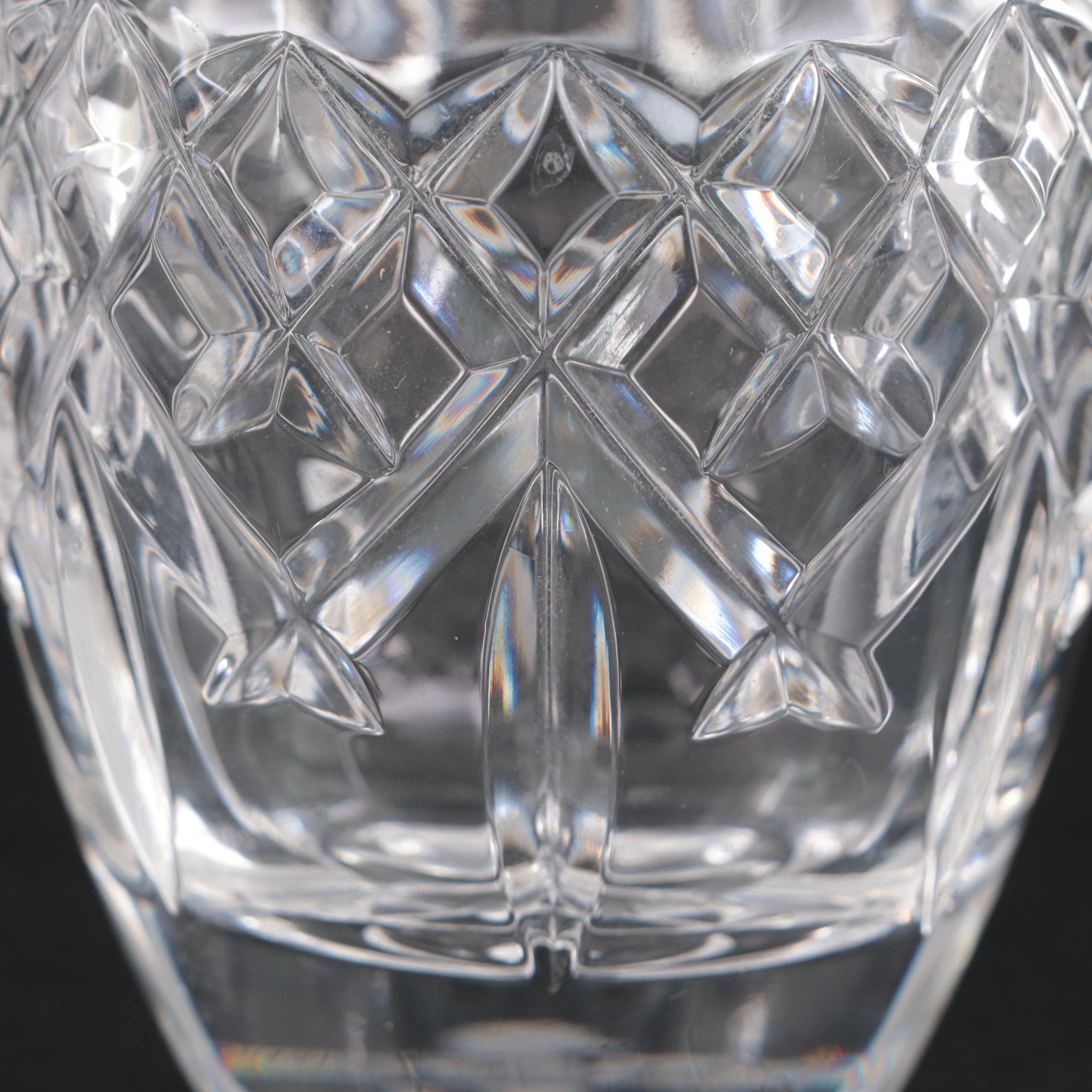 Waterford Crystal Perfume Bottle & Carved Times Square Millennium Ball in Prism