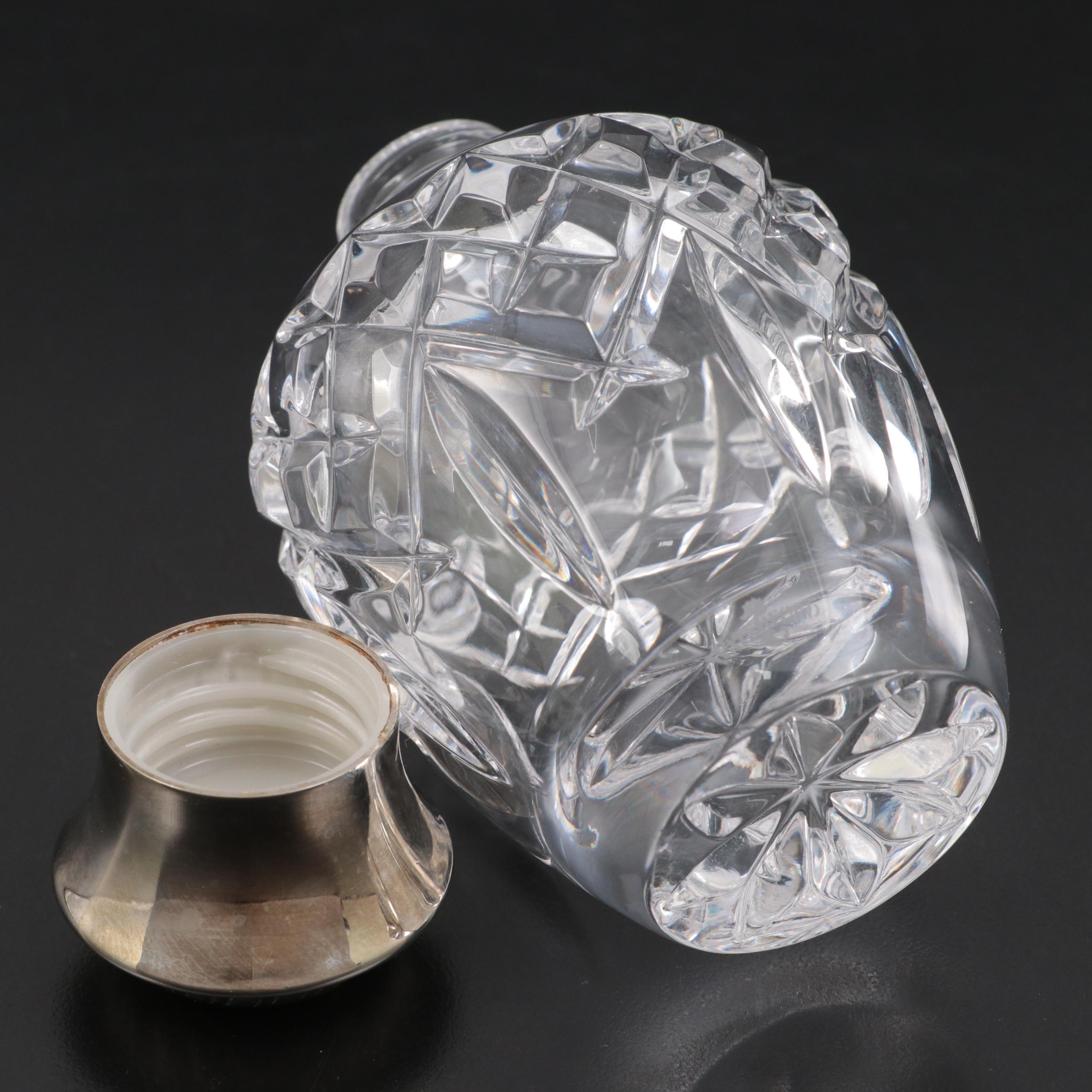 Waterford Crystal Perfume Bottle & Carved Times Square Millennium Ball in Prism