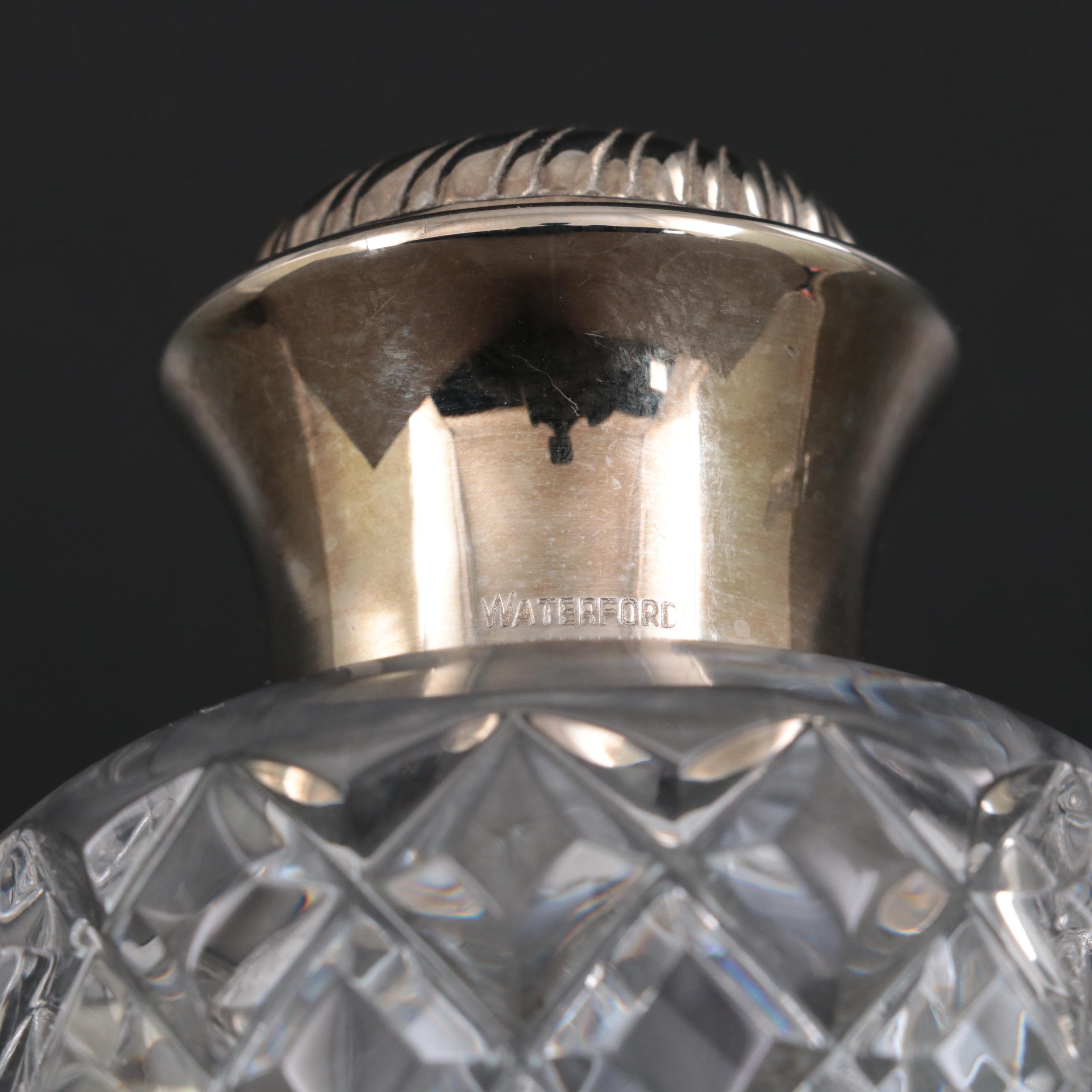 Waterford Crystal Perfume Bottle & Carved Times Square Millennium Ball in Prism