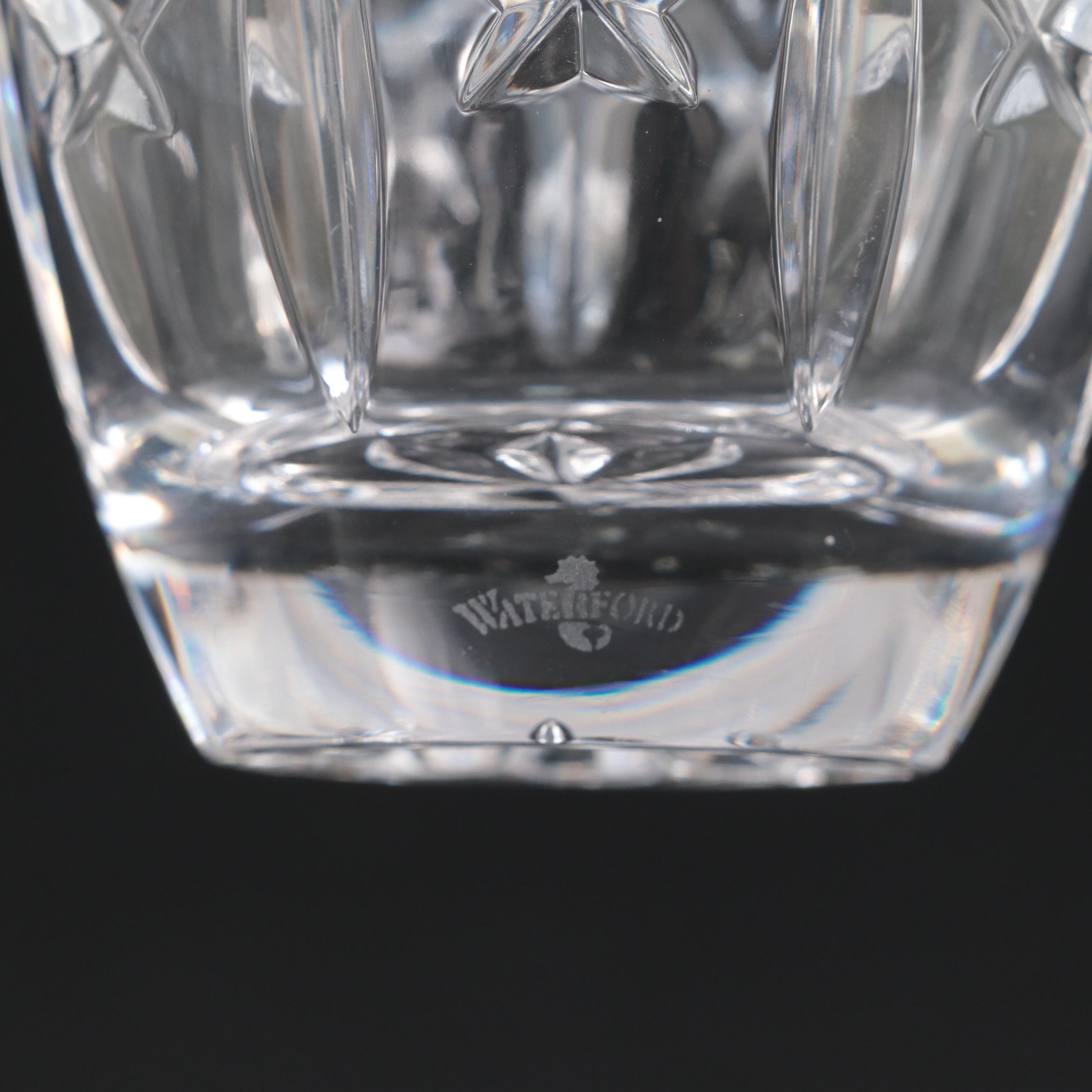 Waterford Crystal Perfume Bottle & Carved Times Square Millennium Ball in Prism