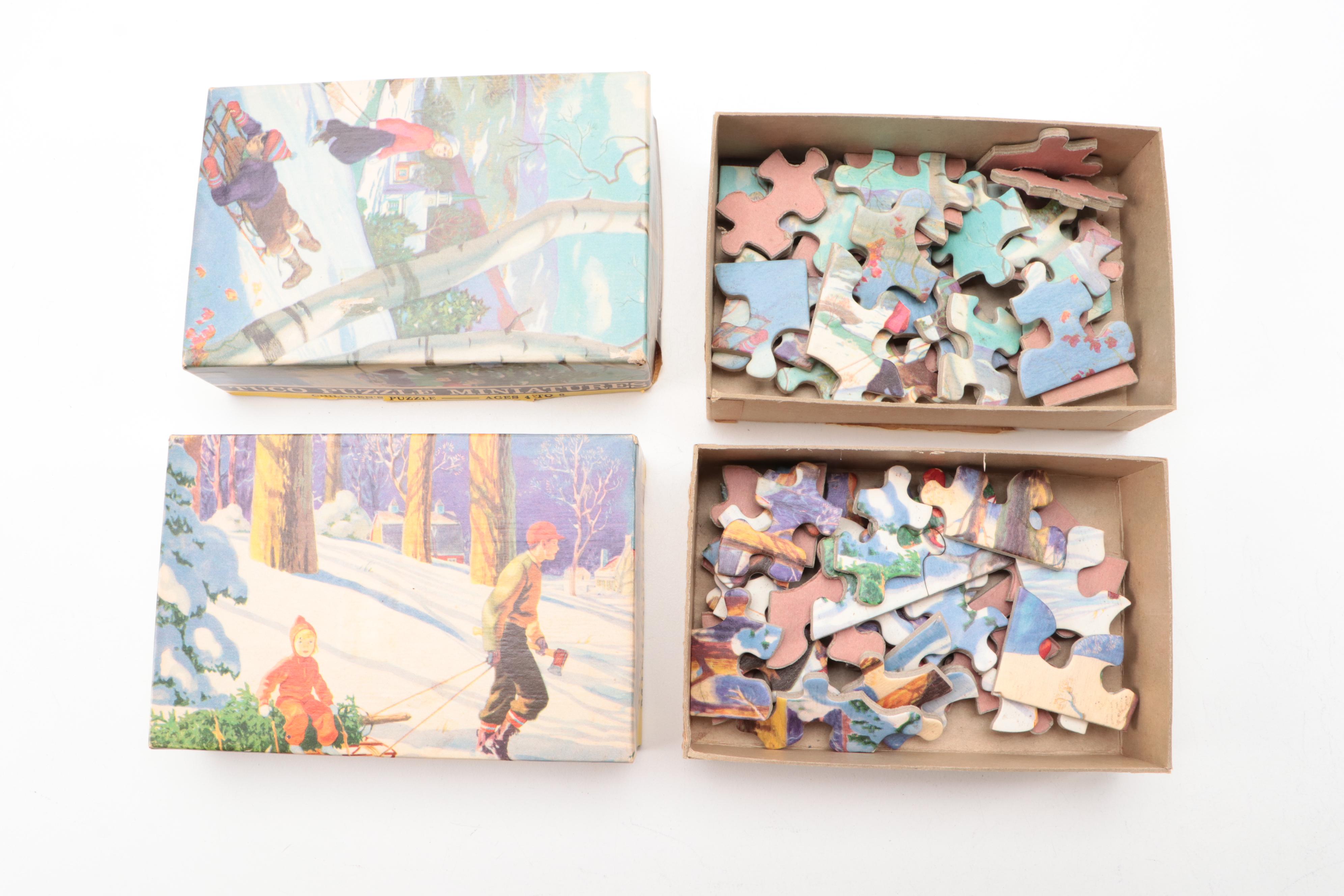 Rigi Electric 900E Model Ski Lift System and Tuco Puzzles