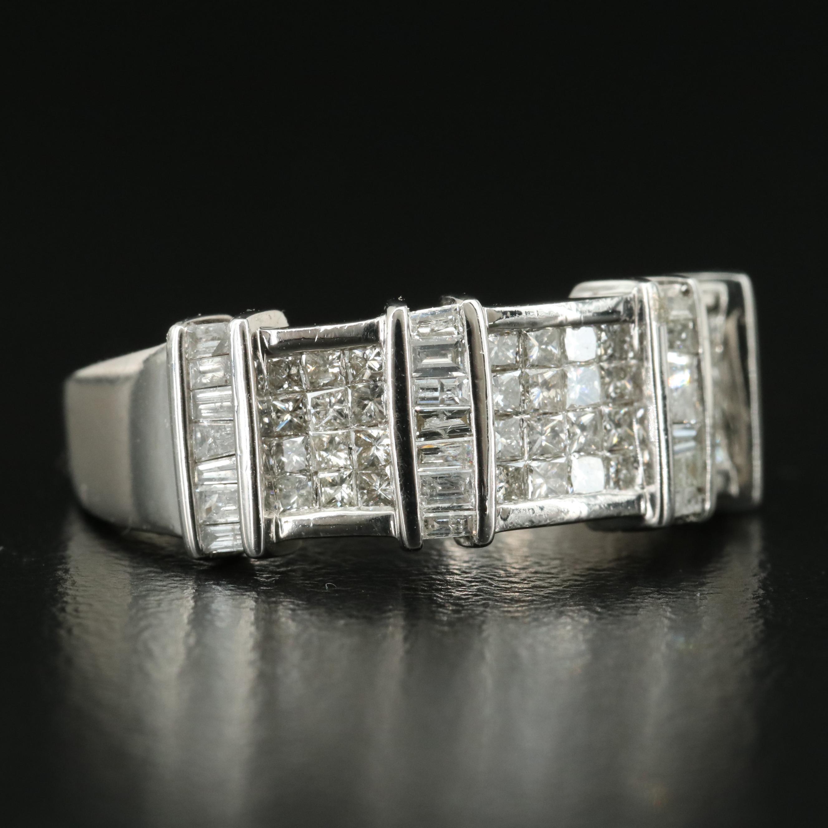 14K 0.95 CTW Diamond Ring