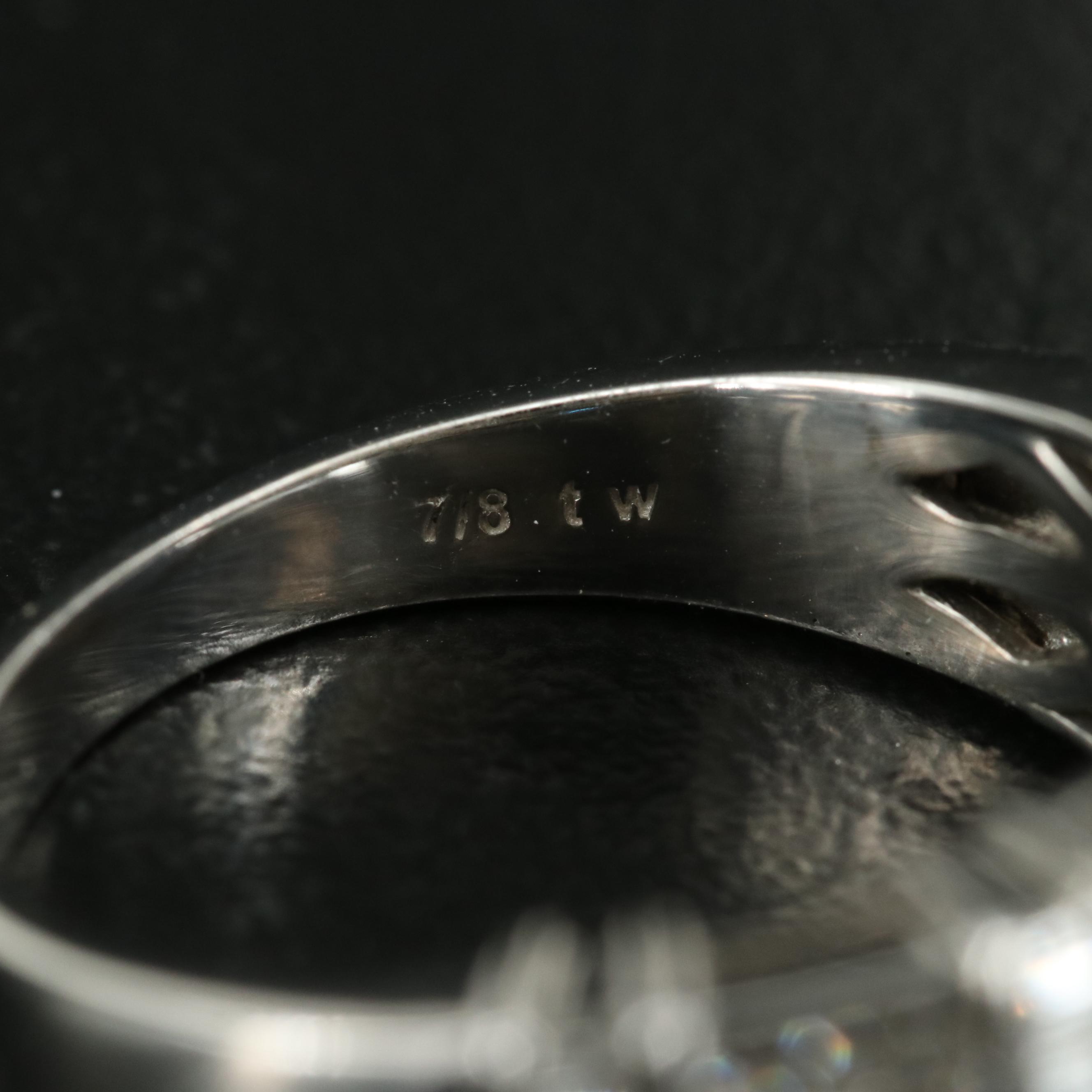 14K 0.95 CTW Diamond Ring