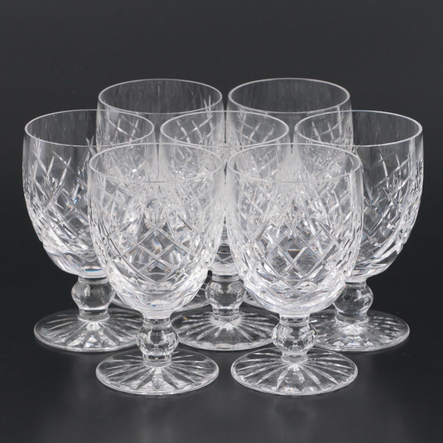 Waterford "Donegal" Cut Crystal Water Goblets