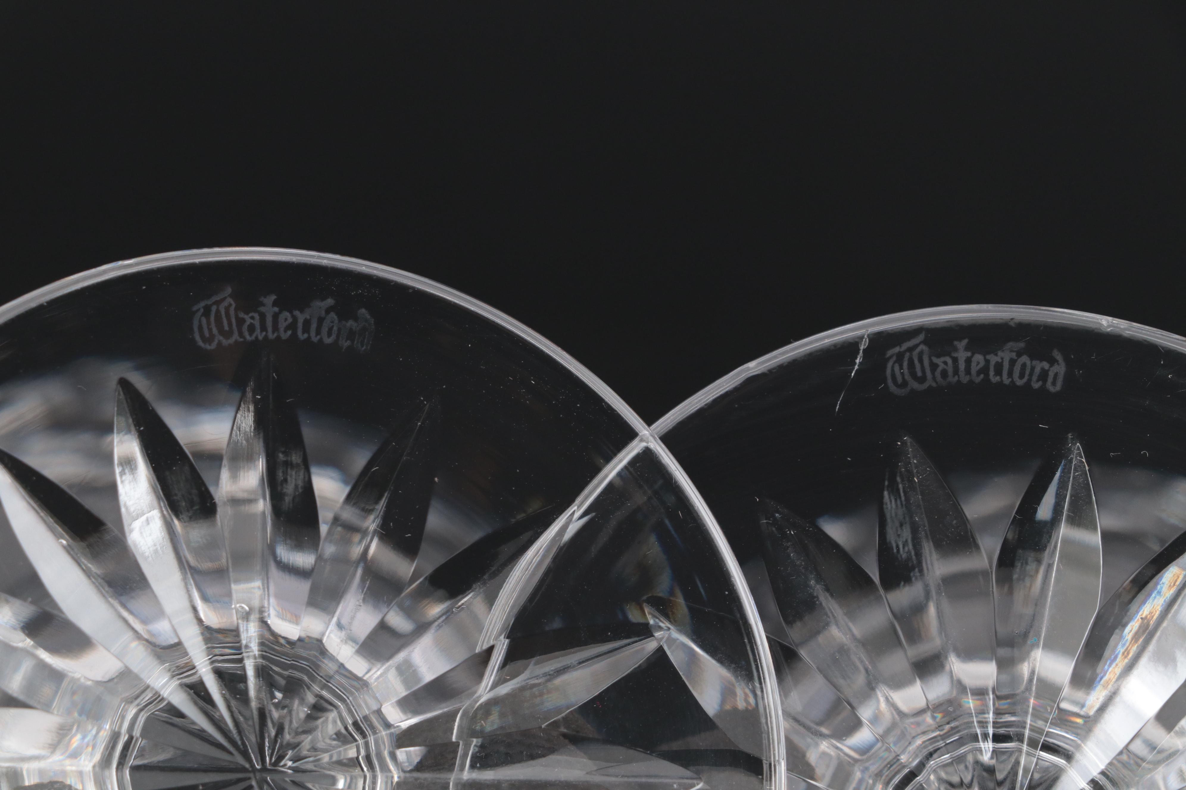 Waterford "Donegal" Cut Crystal Water Goblets