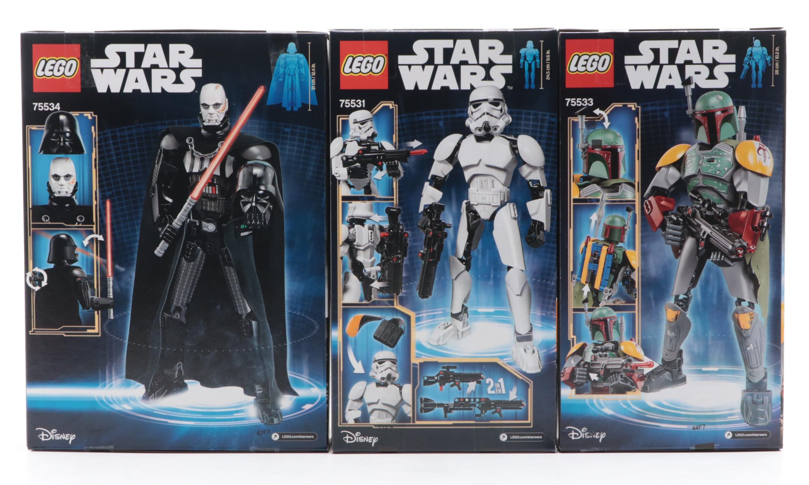 LEGO Star Wars Buildable Figures and Battle of Endor Sets