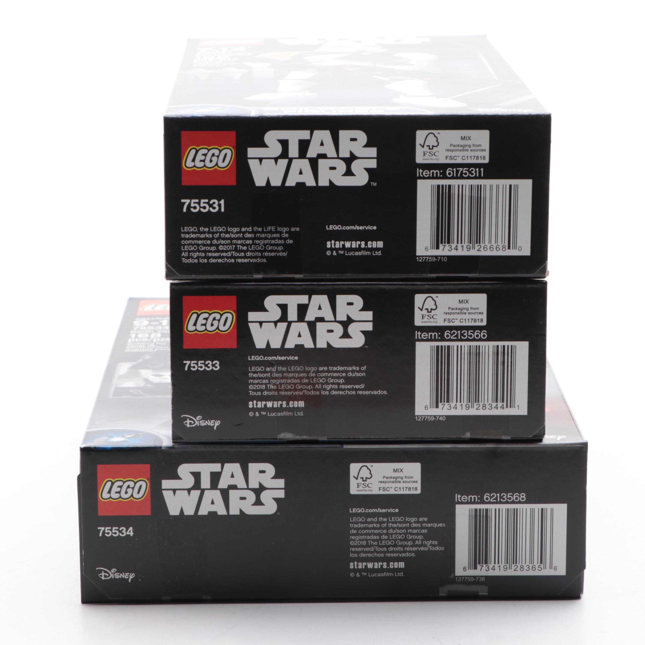 LEGO Star Wars Buildable Figures and Battle of Endor Sets