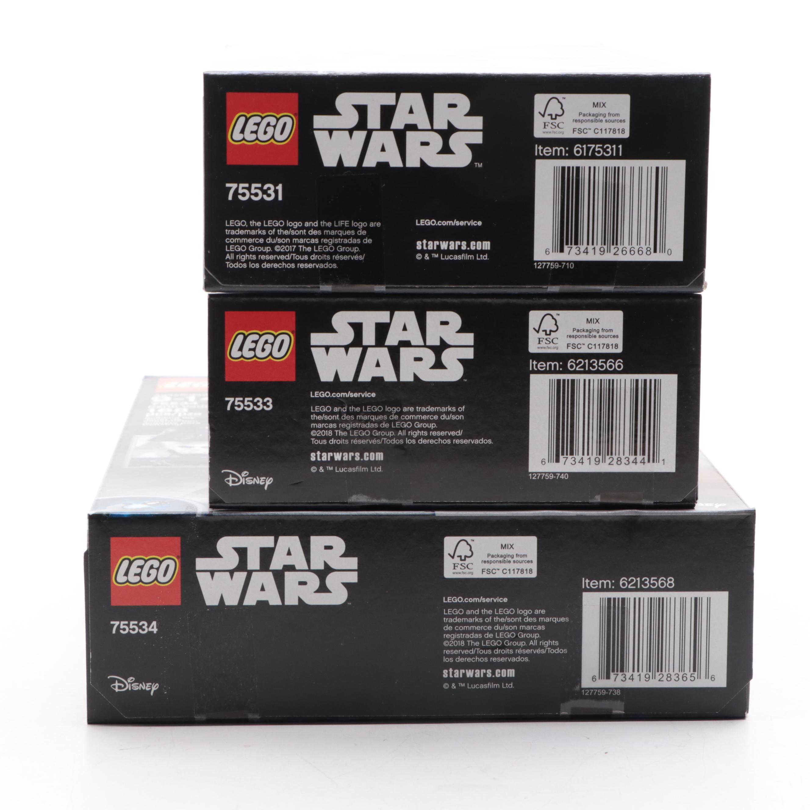 LEGO Star Wars Buildable Figures and Battle of Endor Sets