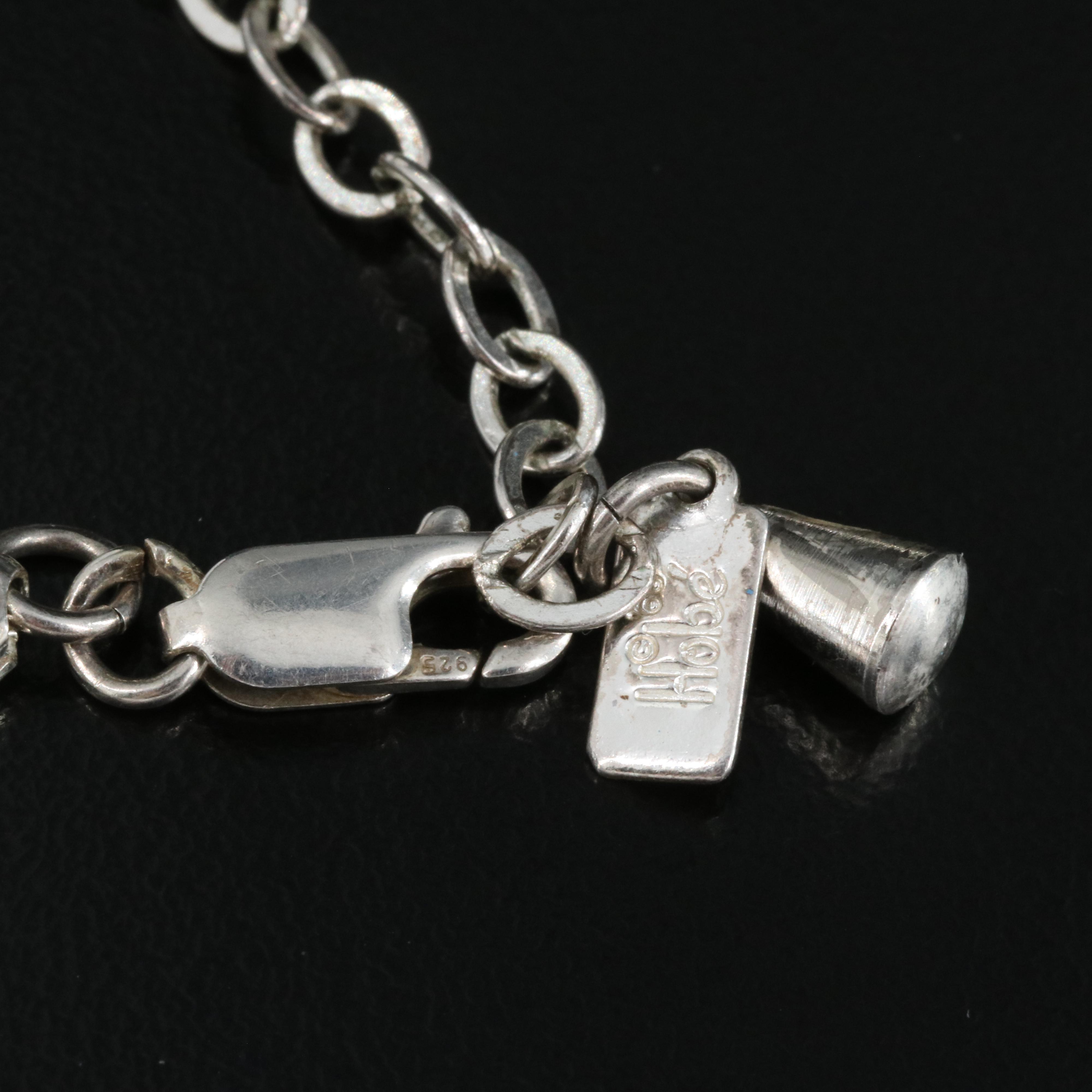 Hobé Fringe Necklace with Sterling Clasp