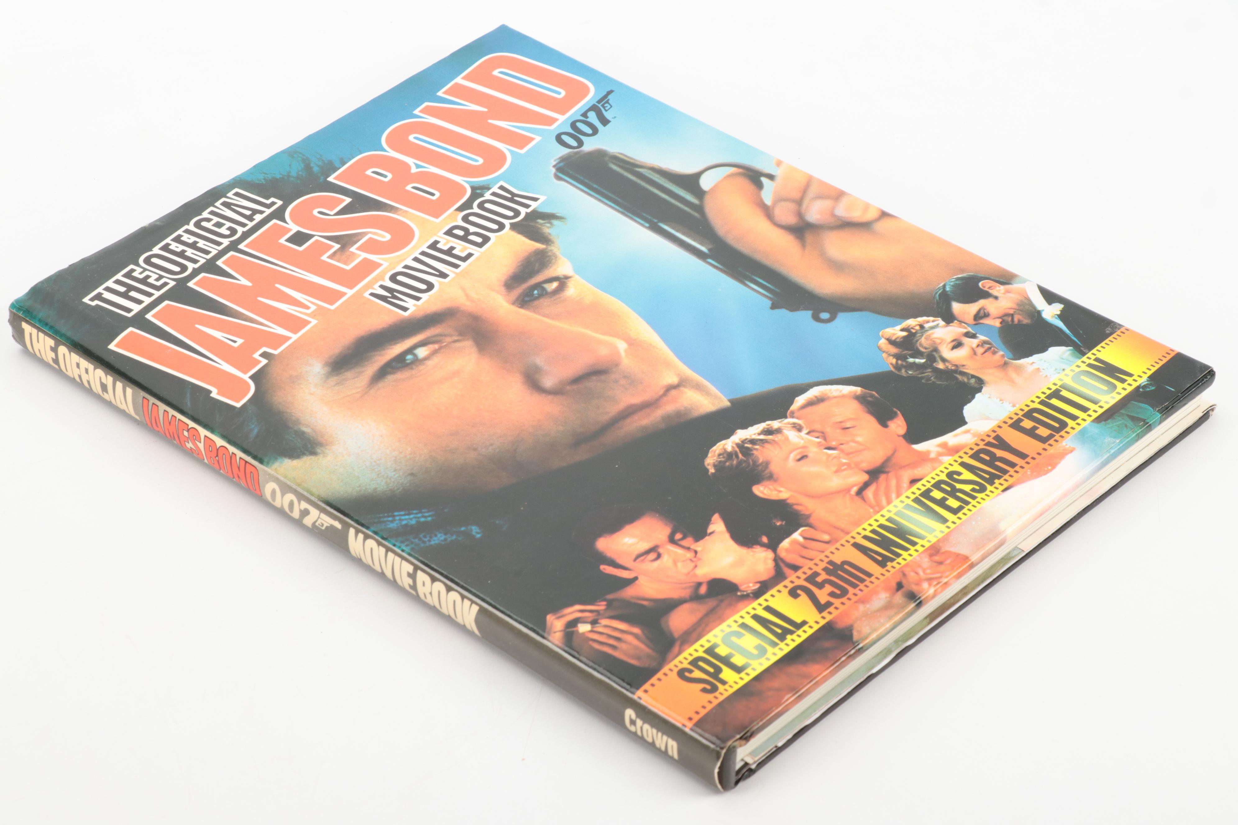 Book Club Edition James Bond Novels with Ian Fleming Biography and Movie Book