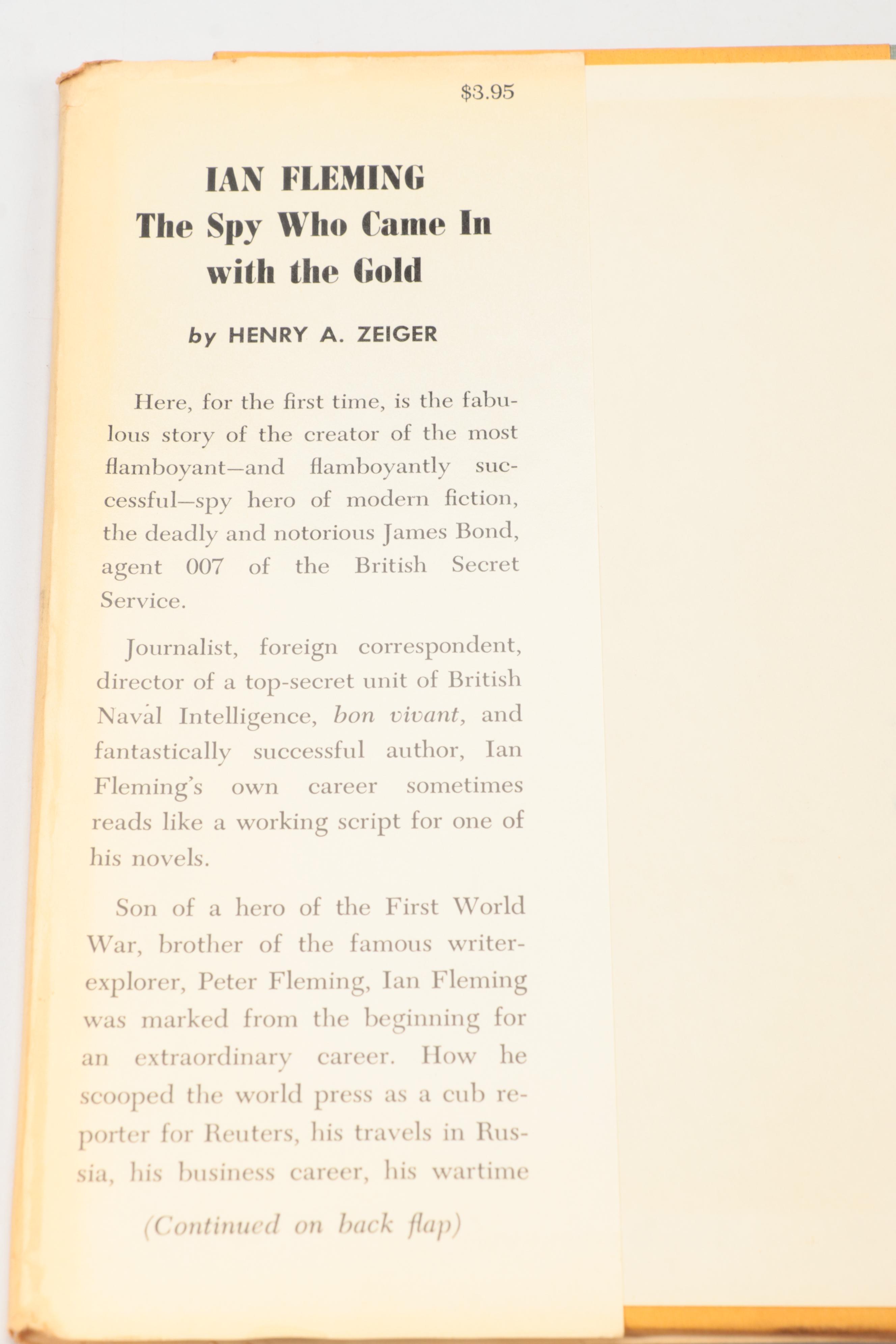 Book Club Edition James Bond Novels with Ian Fleming Biography and Movie Book