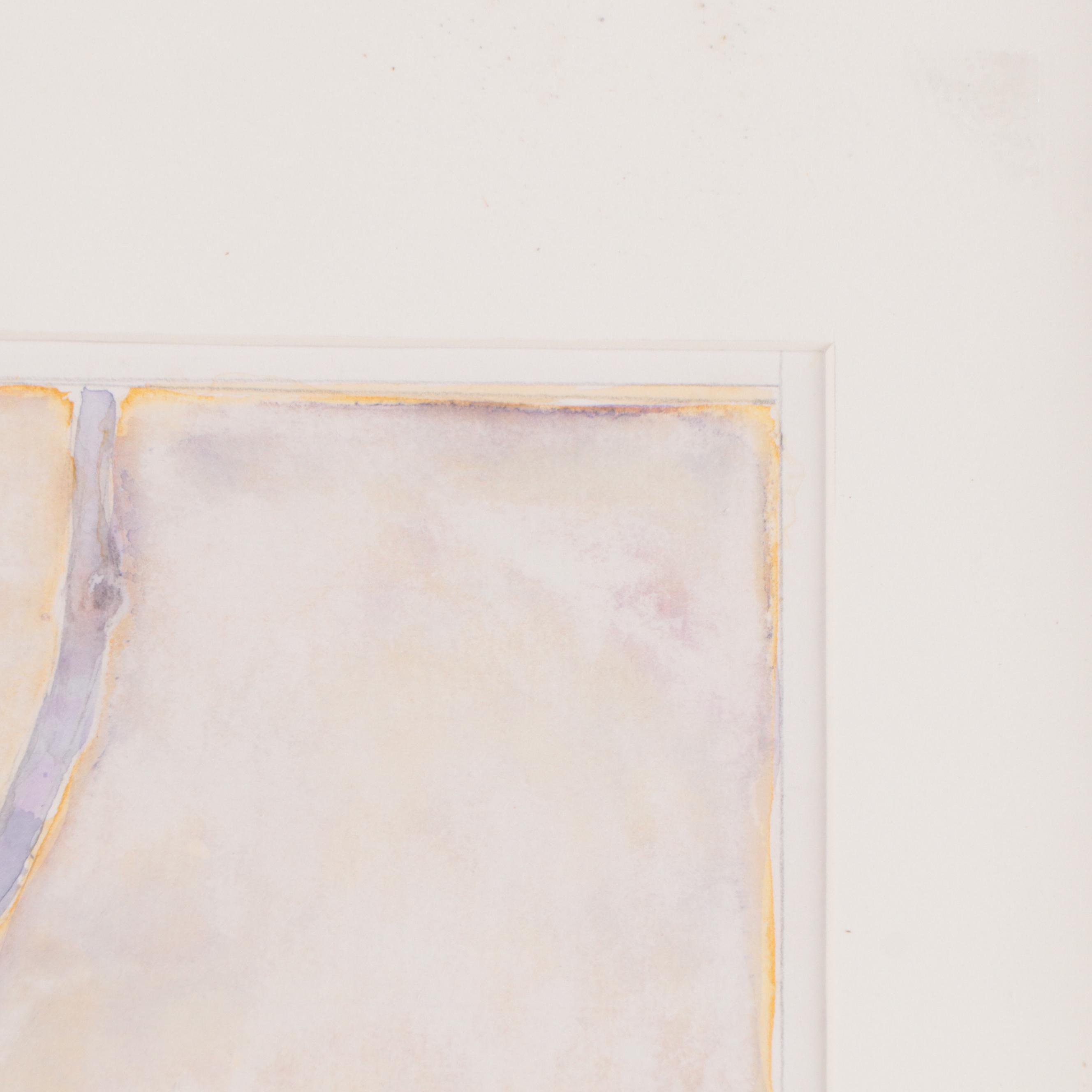 Walter Sorge Watercolor Painting "Bird"