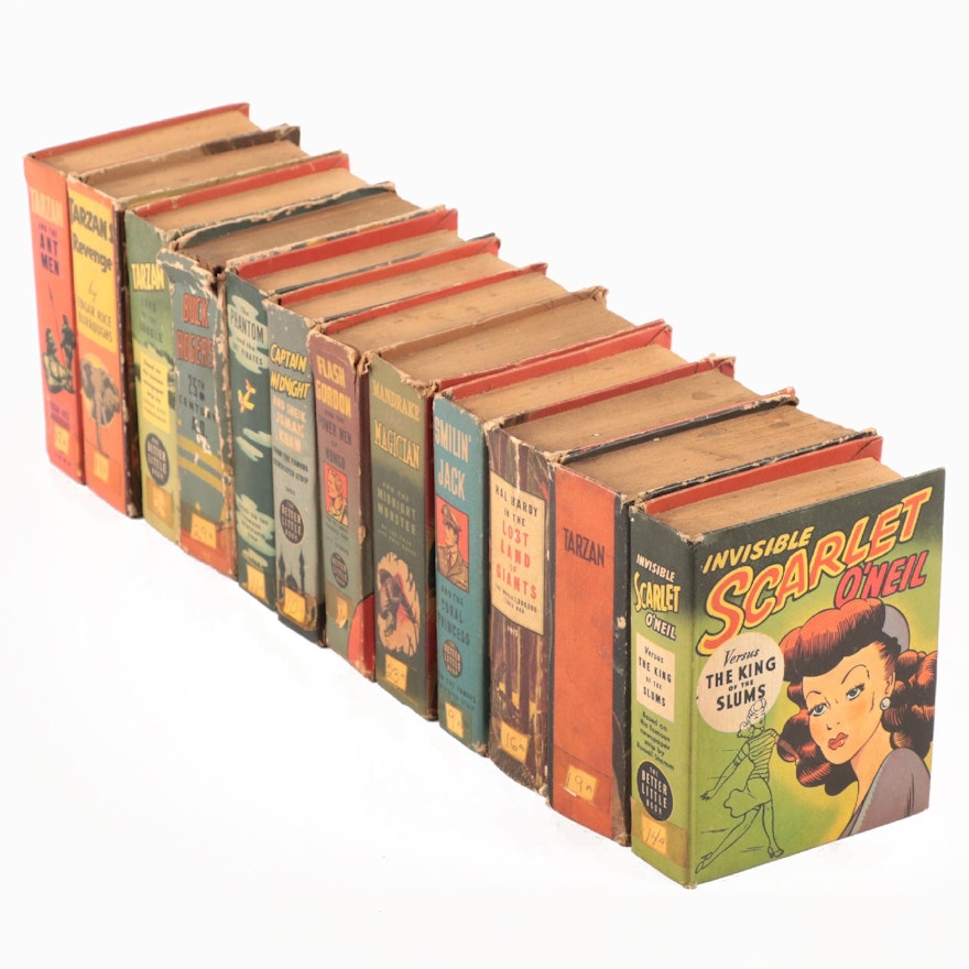 "Smilin' Jack and the Coral Princess" by Zack Mosely and More Books, Mid-20th C.