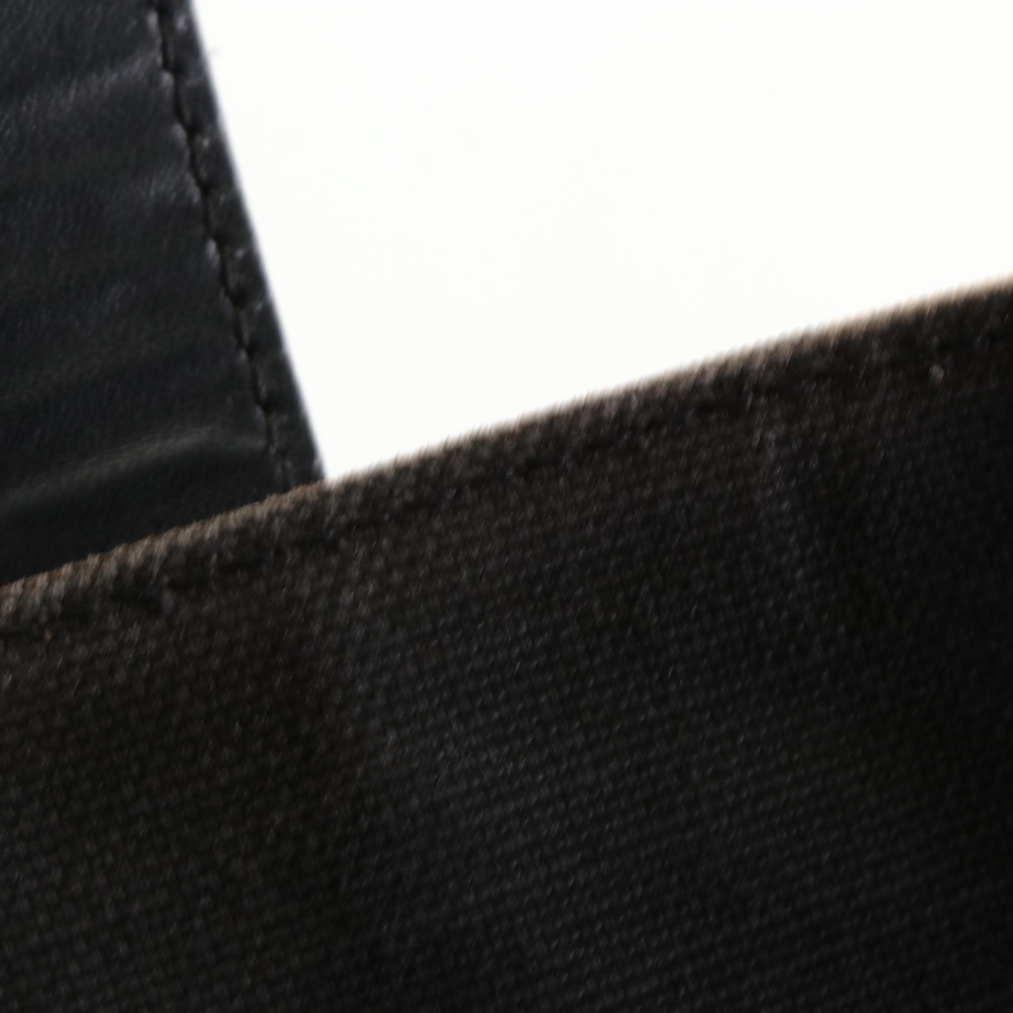 Burberry Tote Bag in Nova Check Coated Canvas and Black Leather Trim