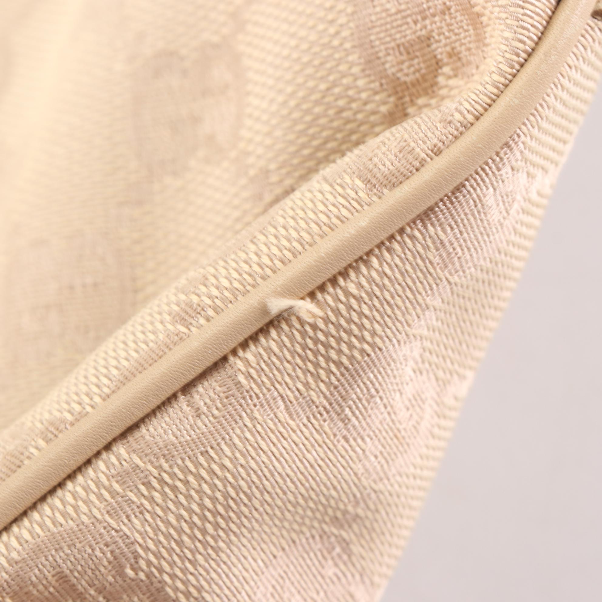 Gucci Jackie GG Canvas and Leather Shoulder Bag