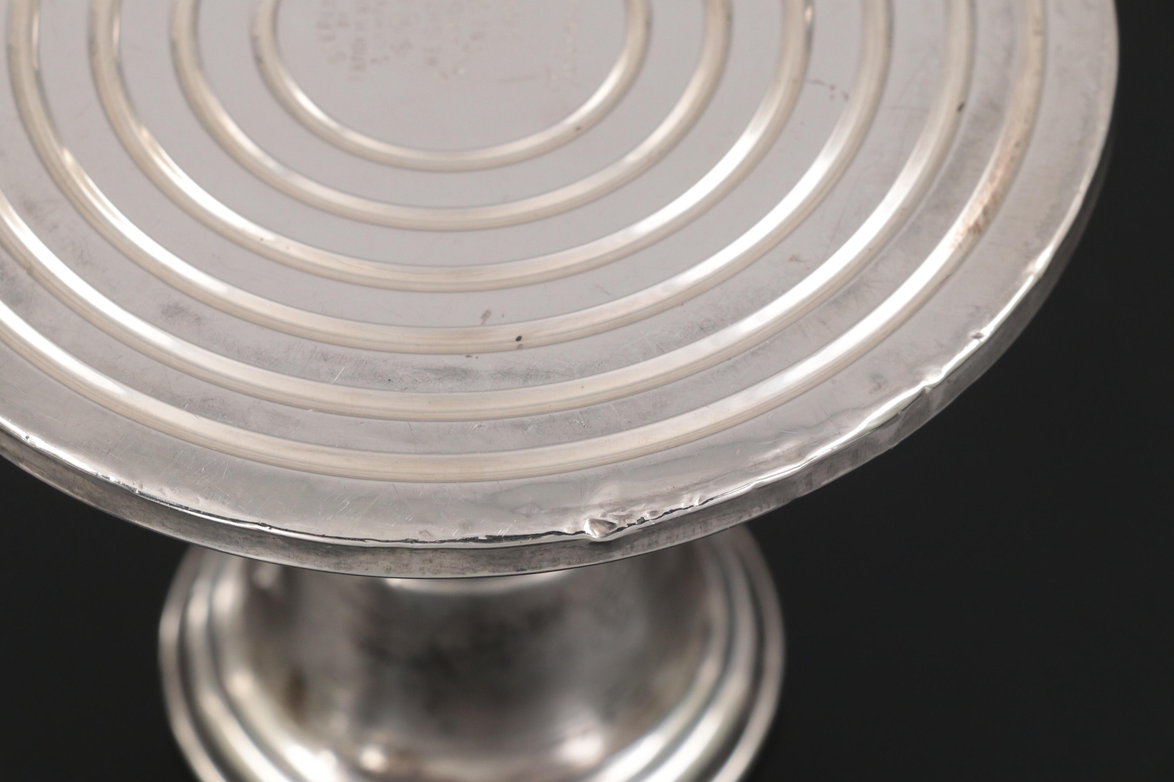 Alvin Gadroon Rim Weighted Sterling Candlestick Pair and Other Candlesticks