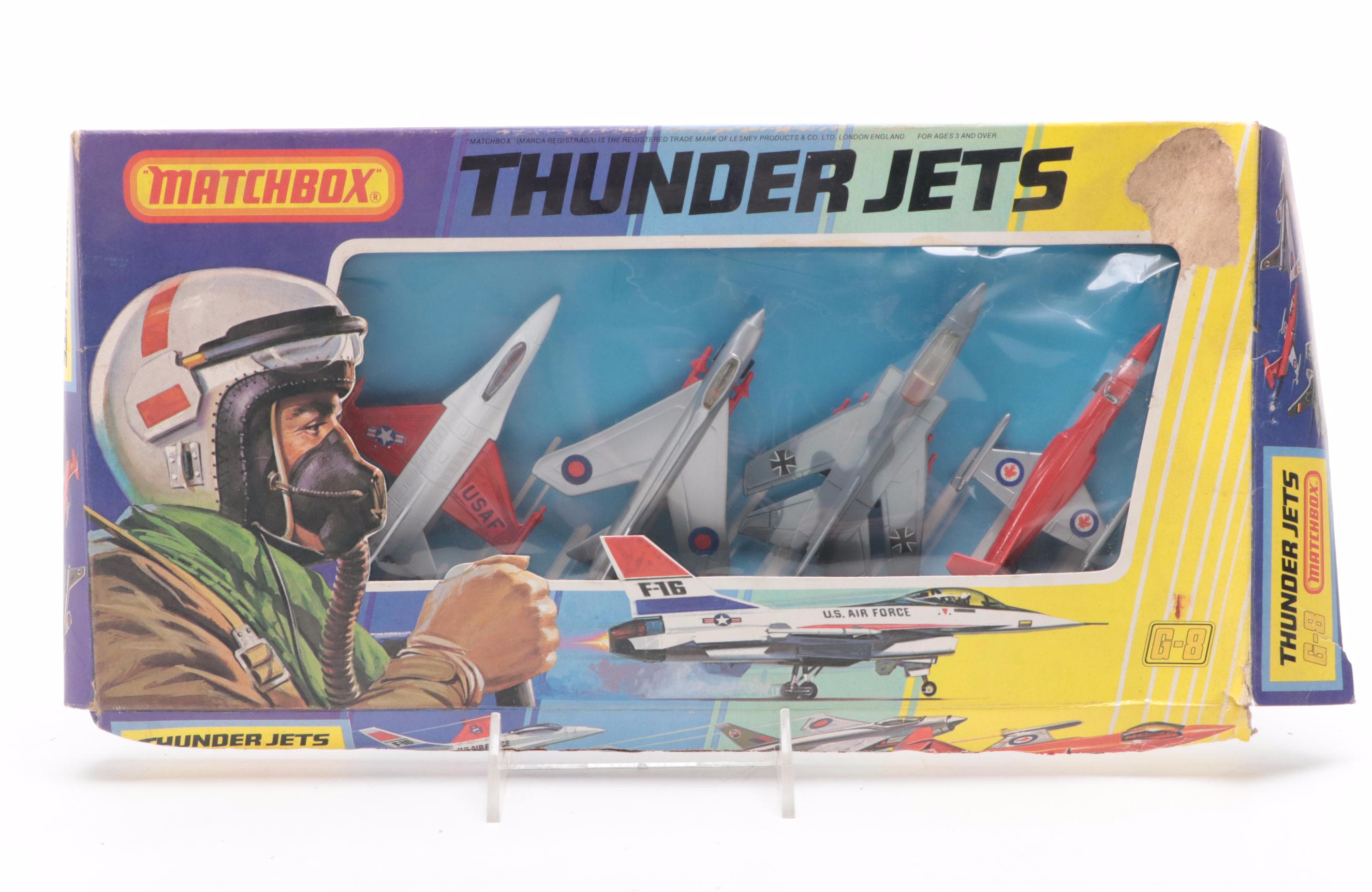 Matchbox, Lesney with Other Diecast Thunder Jets and Cars, Mid to Late 20th C.