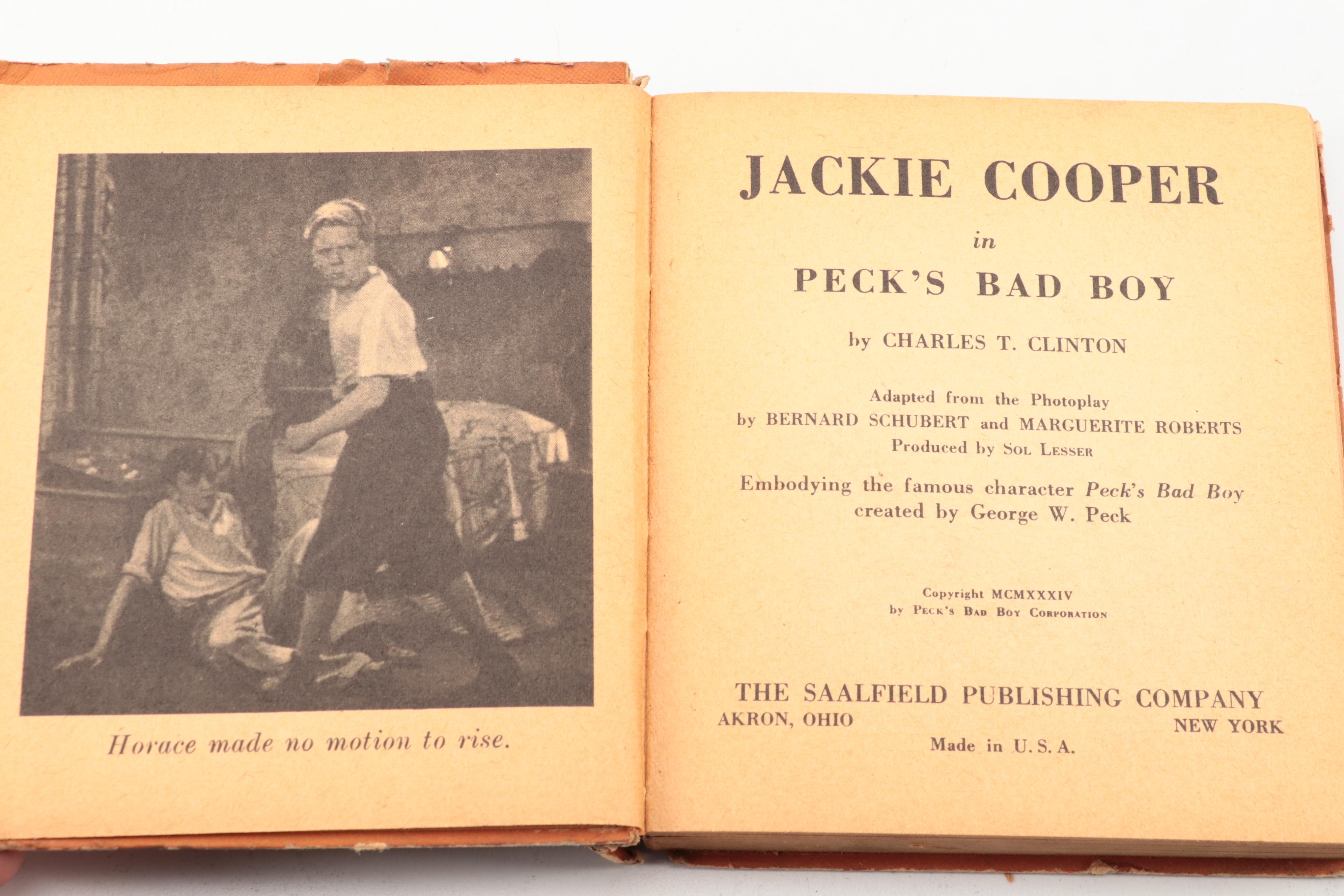 "The Story of Jackie Cooper"  by Eleanor Packer and More Books