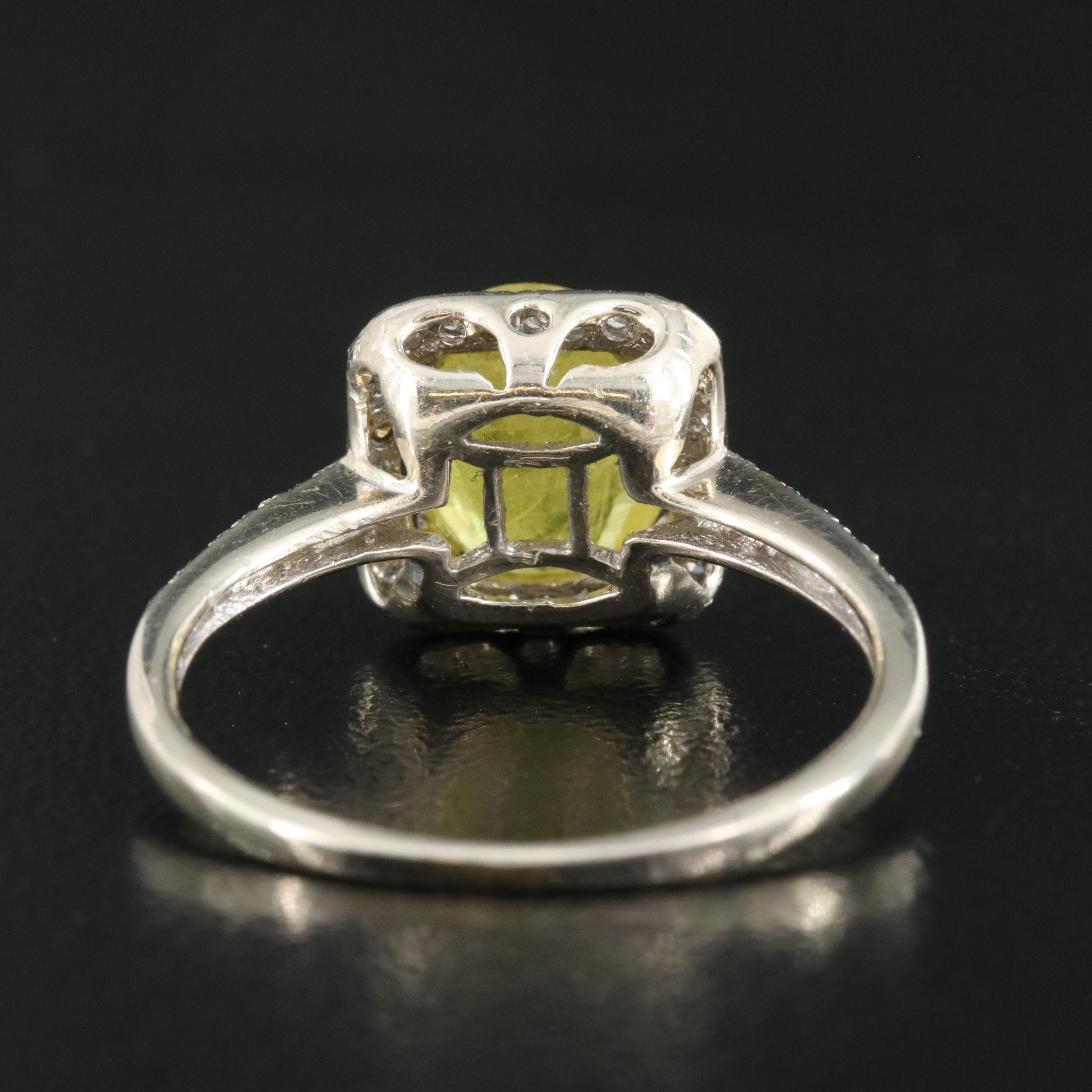 14K 1.77 CT Sapphire and Diamond Ring