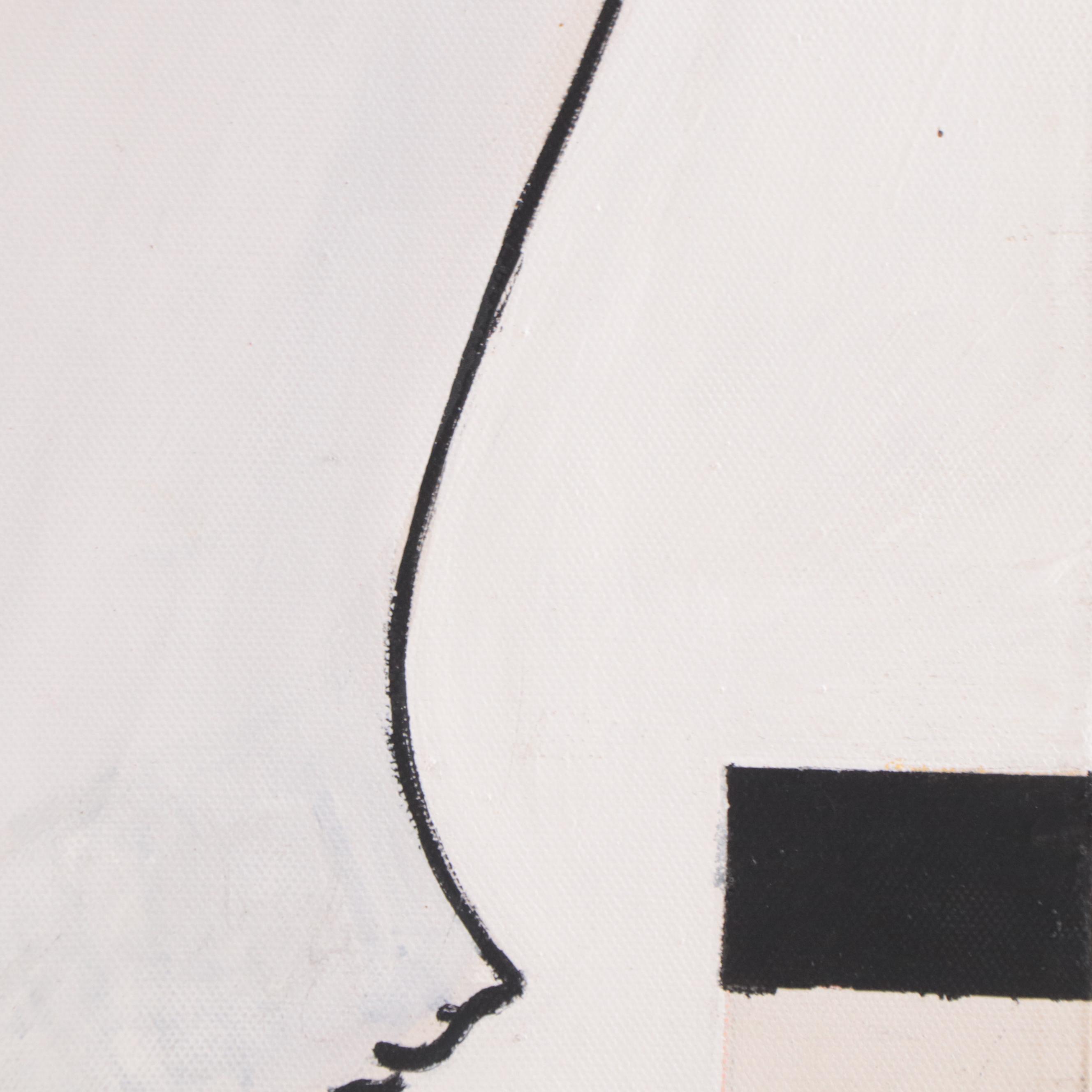 Acrylic and Permanent Marker Painting, Circa 1991