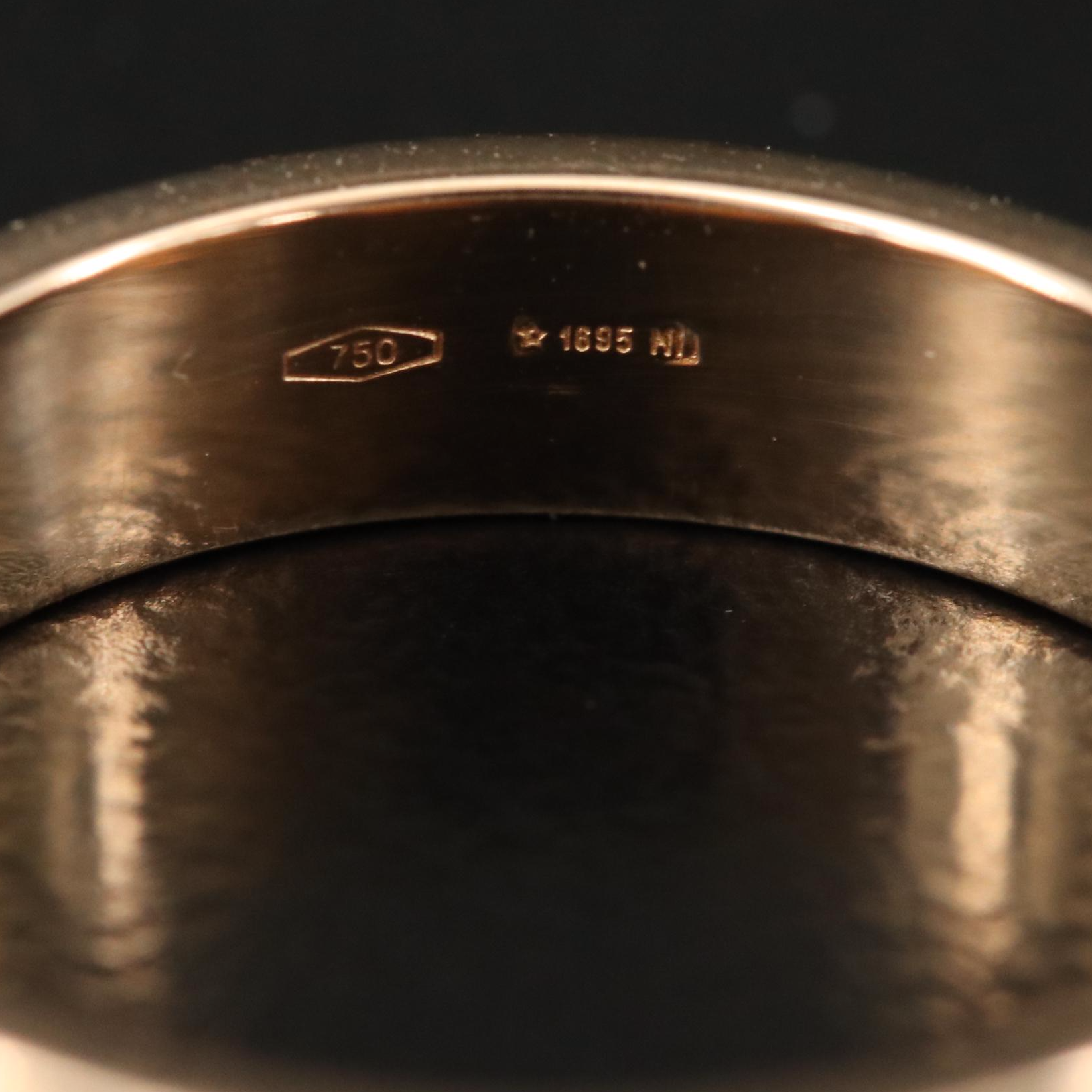 Gucci "Icon" 18K Rose Gold Band