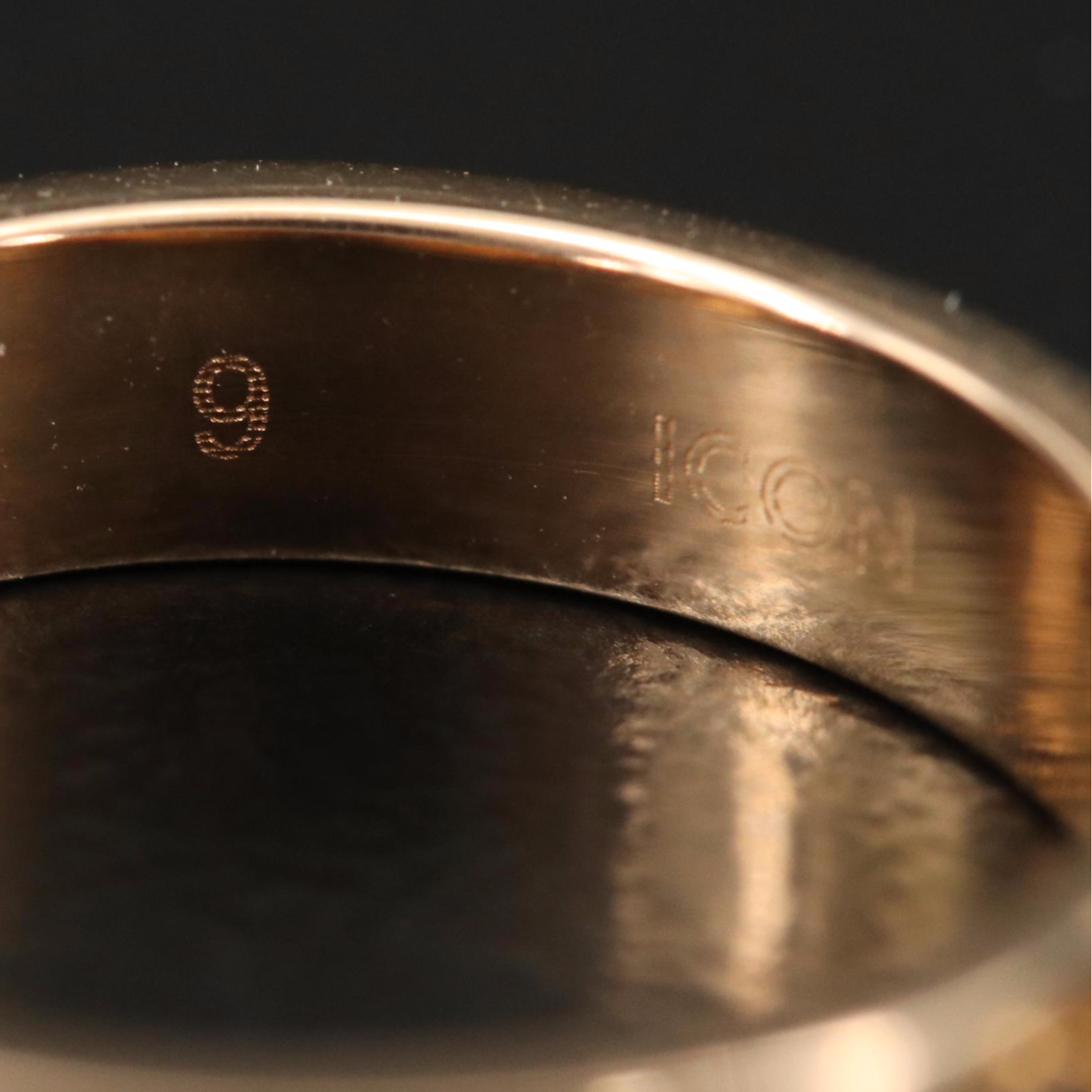 Gucci "Icon" 18K Rose Gold Band
