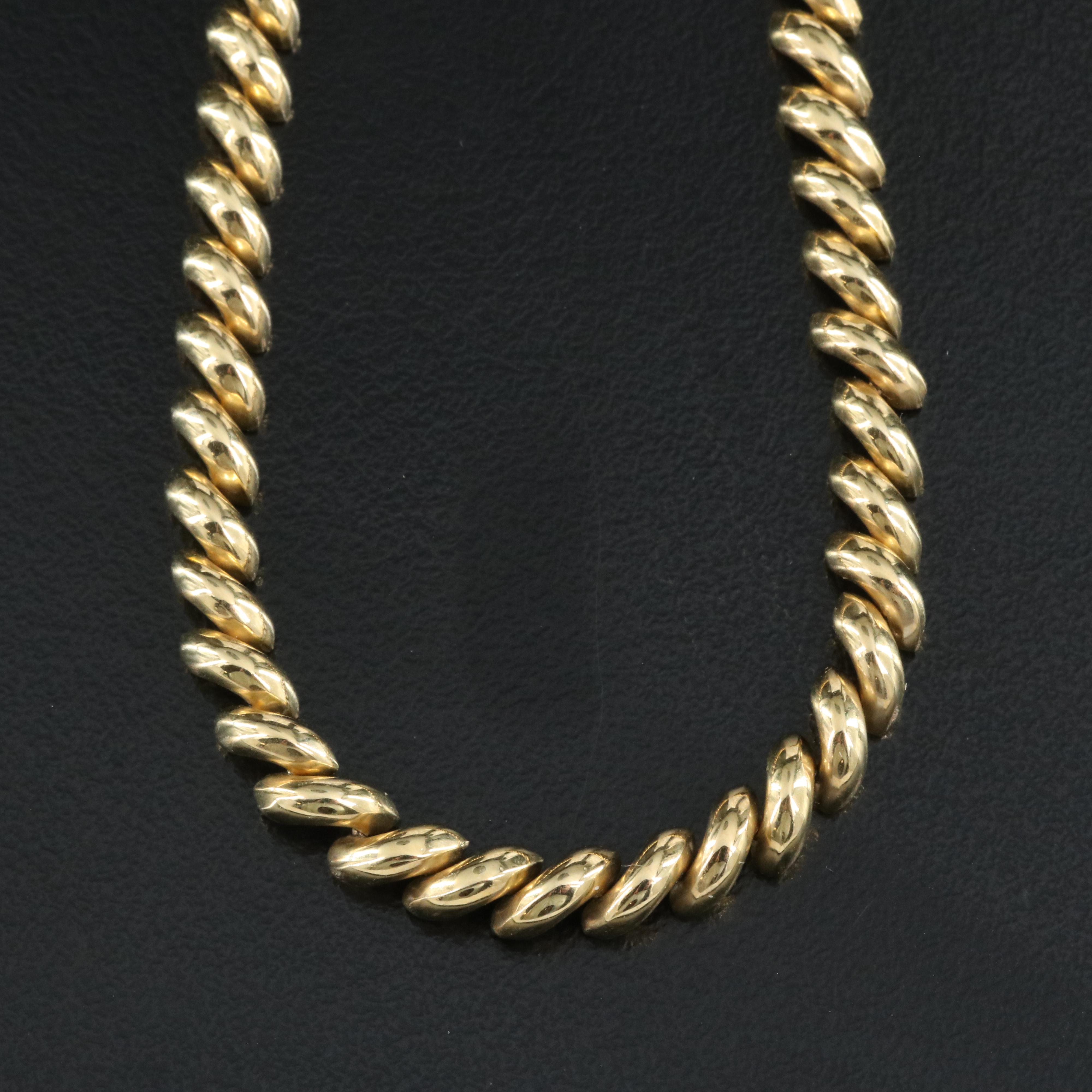 Italian 14K San Marco Chain