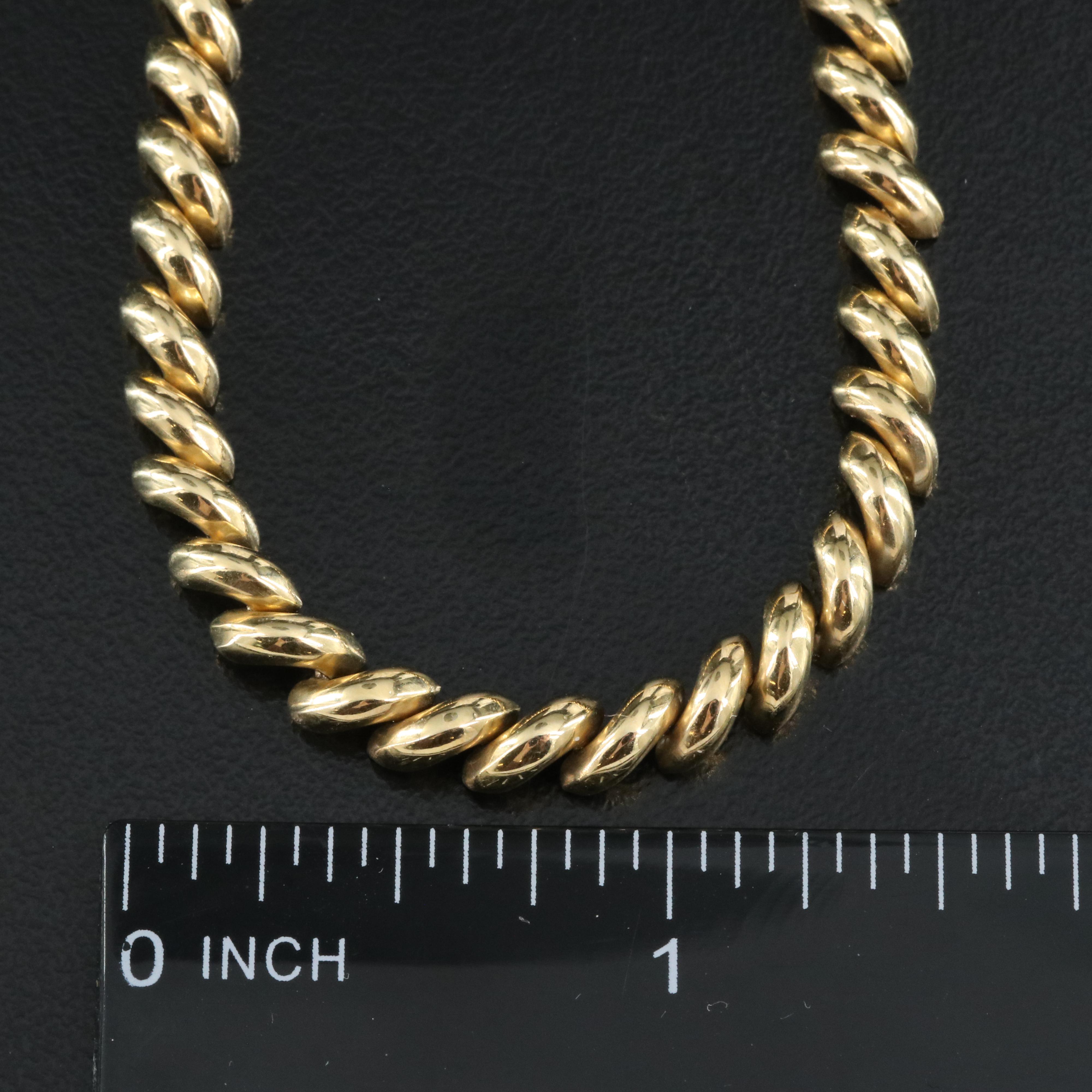 Italian 14K San Marco Chain
