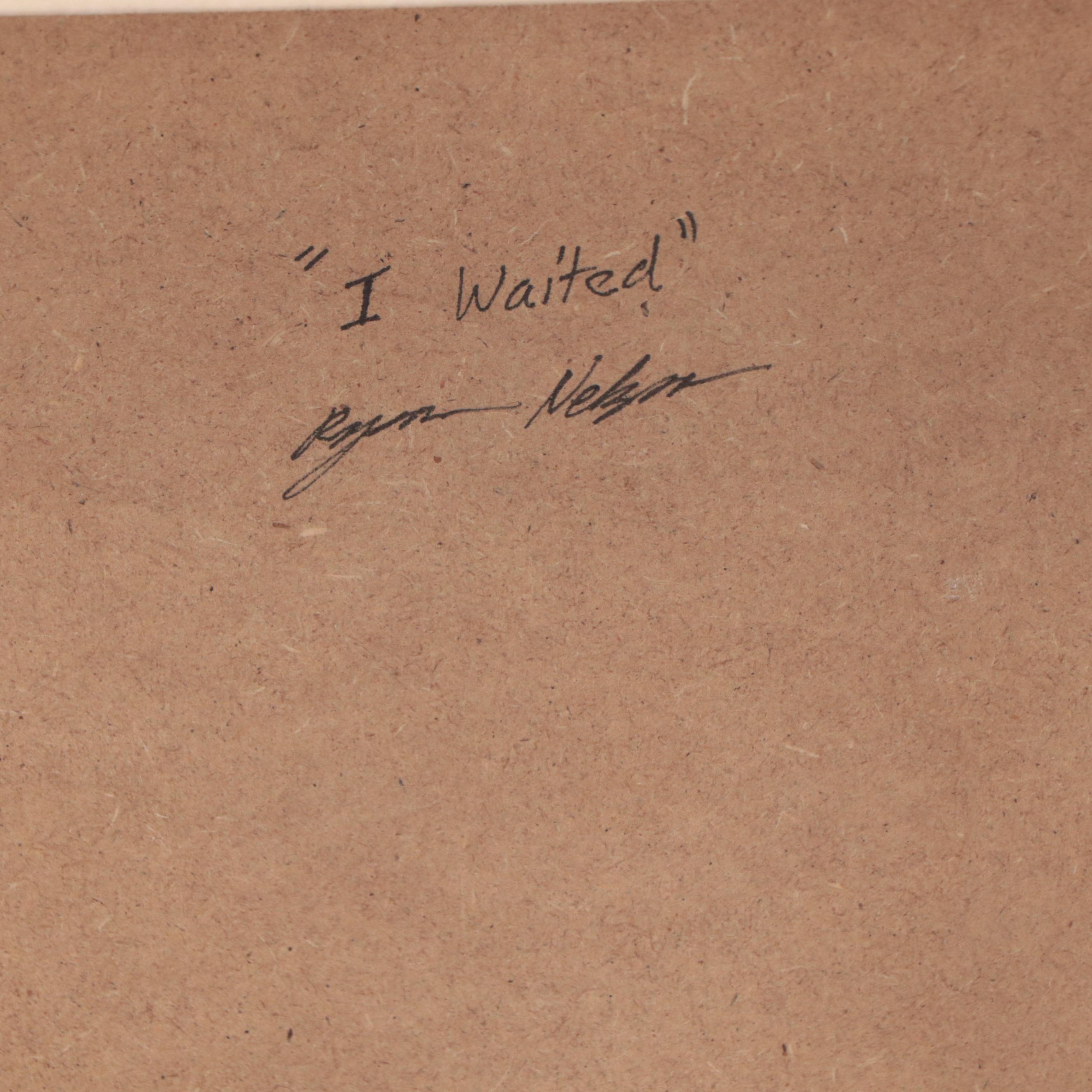 Ryan Nelson Mixed Media Painting "I Waited," 2011