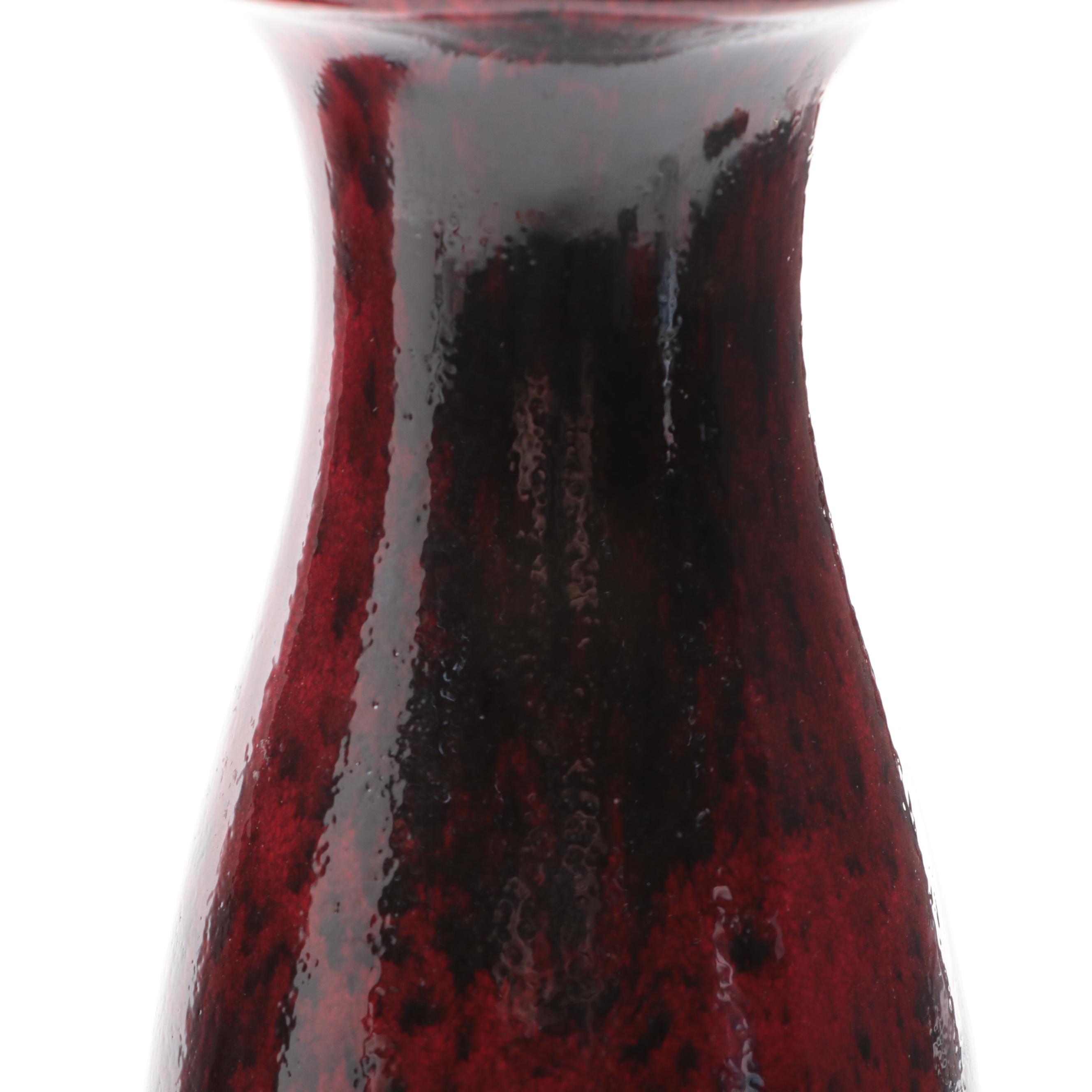 Amano and Scheurich Ceramic Vases, Mid to Late 20th Century