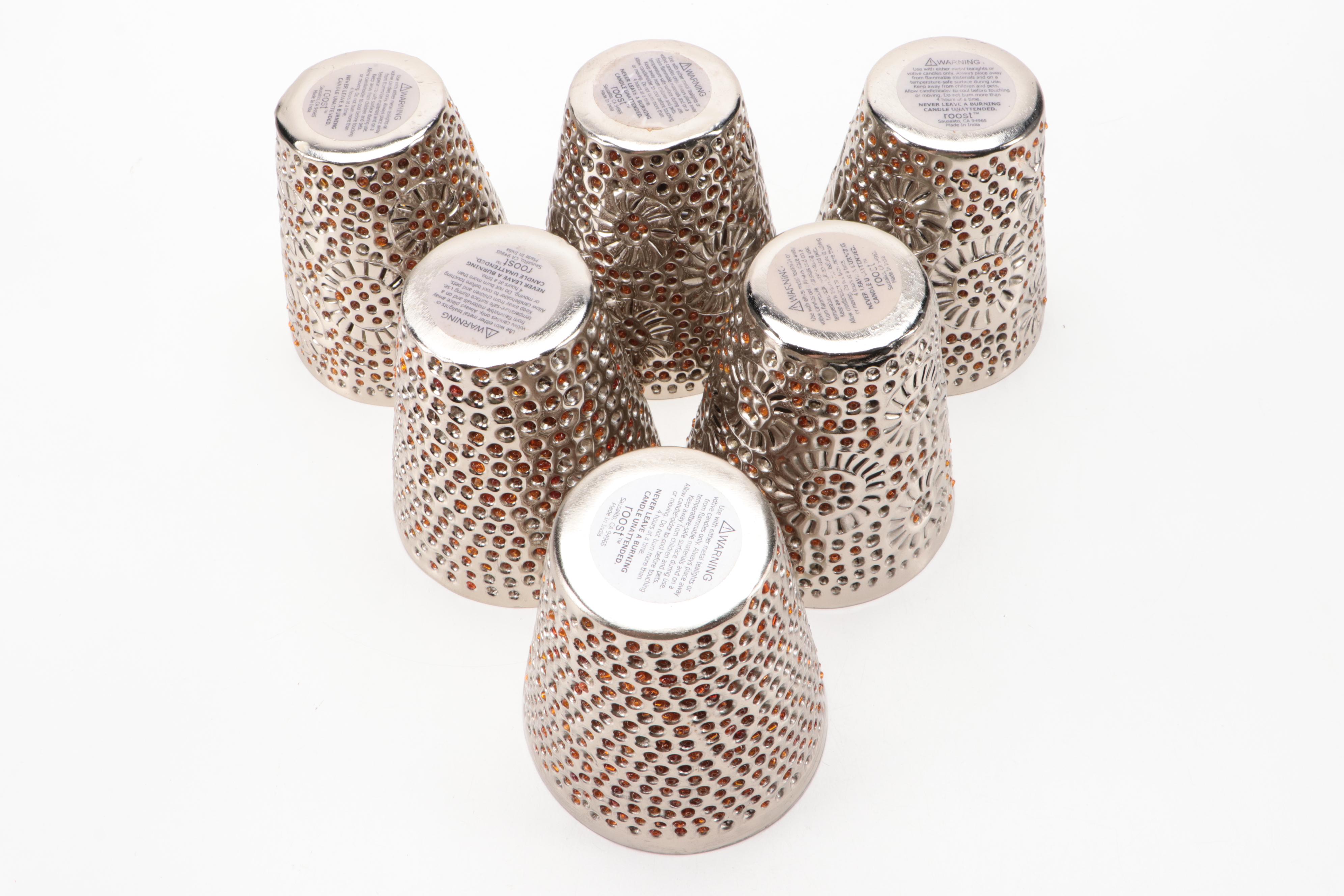 Alligator Wall Hook with Collection of Pink and Silver Table Décor