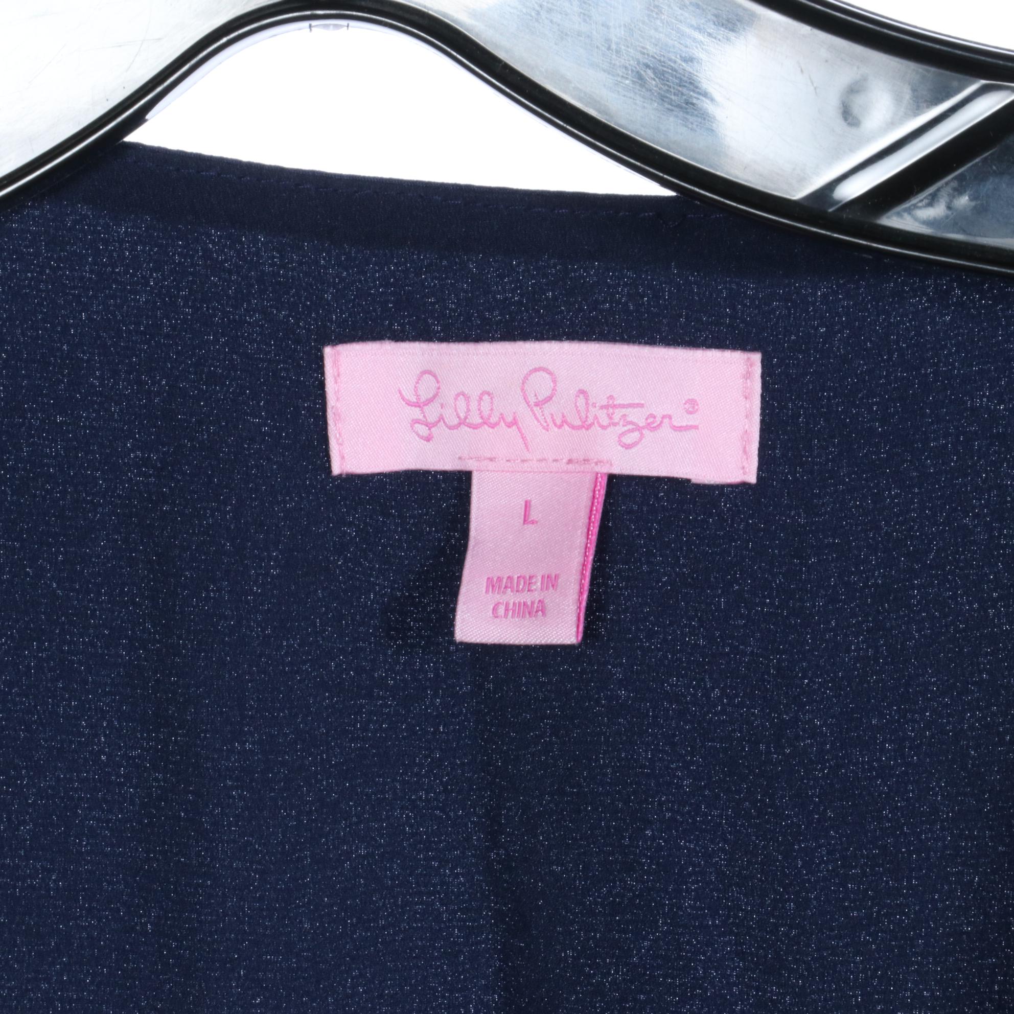 Lily Pulitzer Lace Top, Silk Beaded Dress, Del Lago Tunic, and More