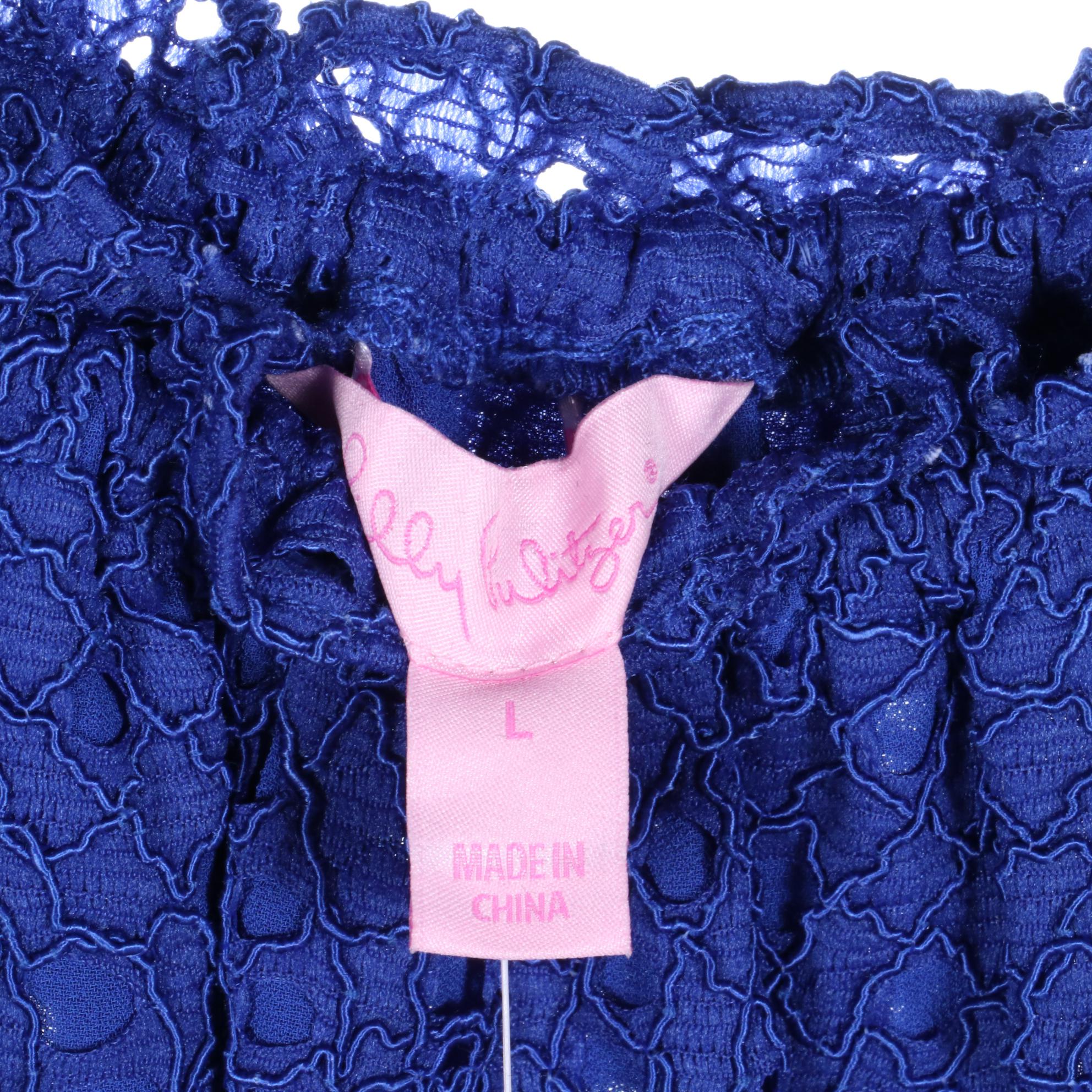 Lily Pulitzer Lace Top, Silk Beaded Dress, Del Lago Tunic, and More