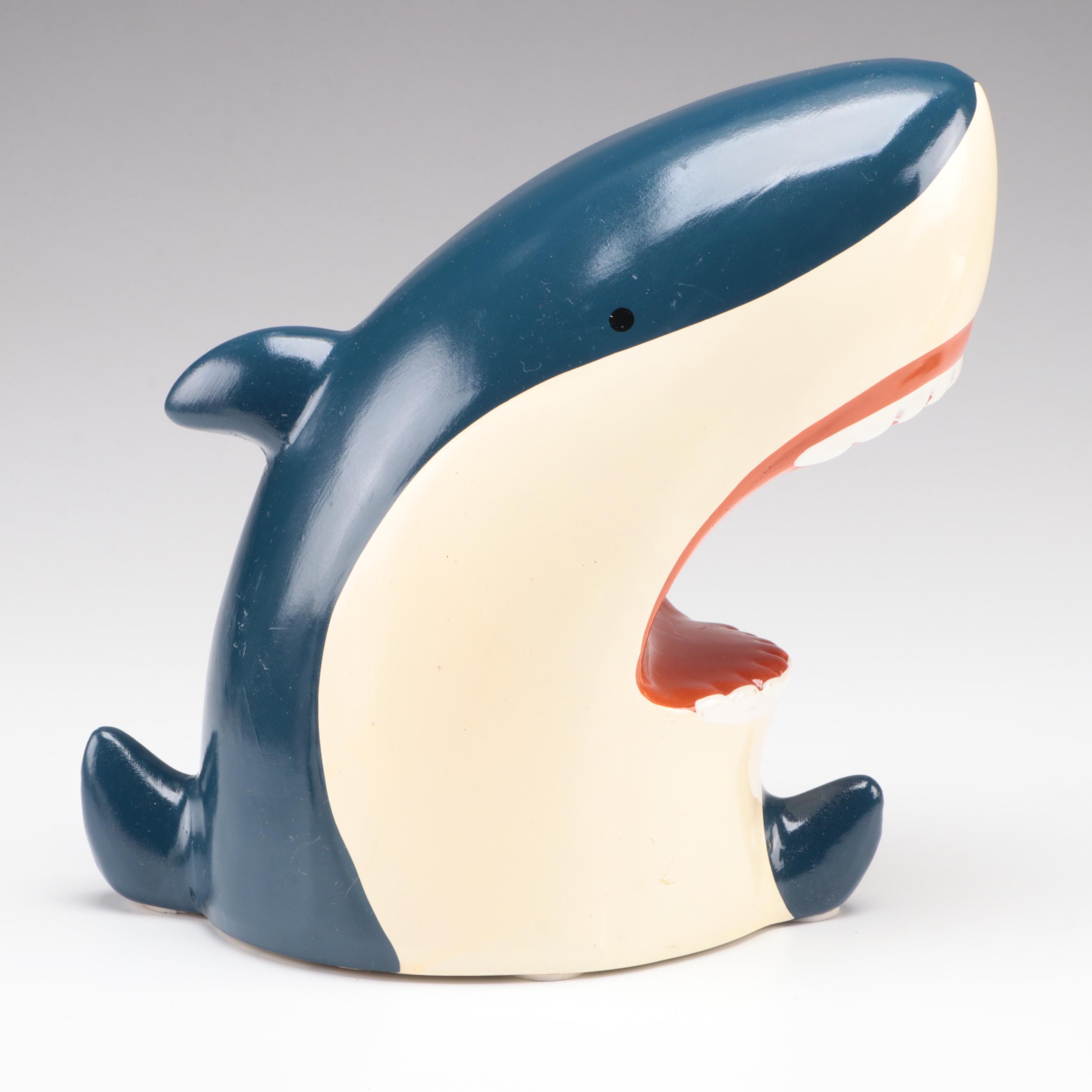 Tiffany & Co. Hippo Bank Coin Bank with Other Contemporary Coin Banks