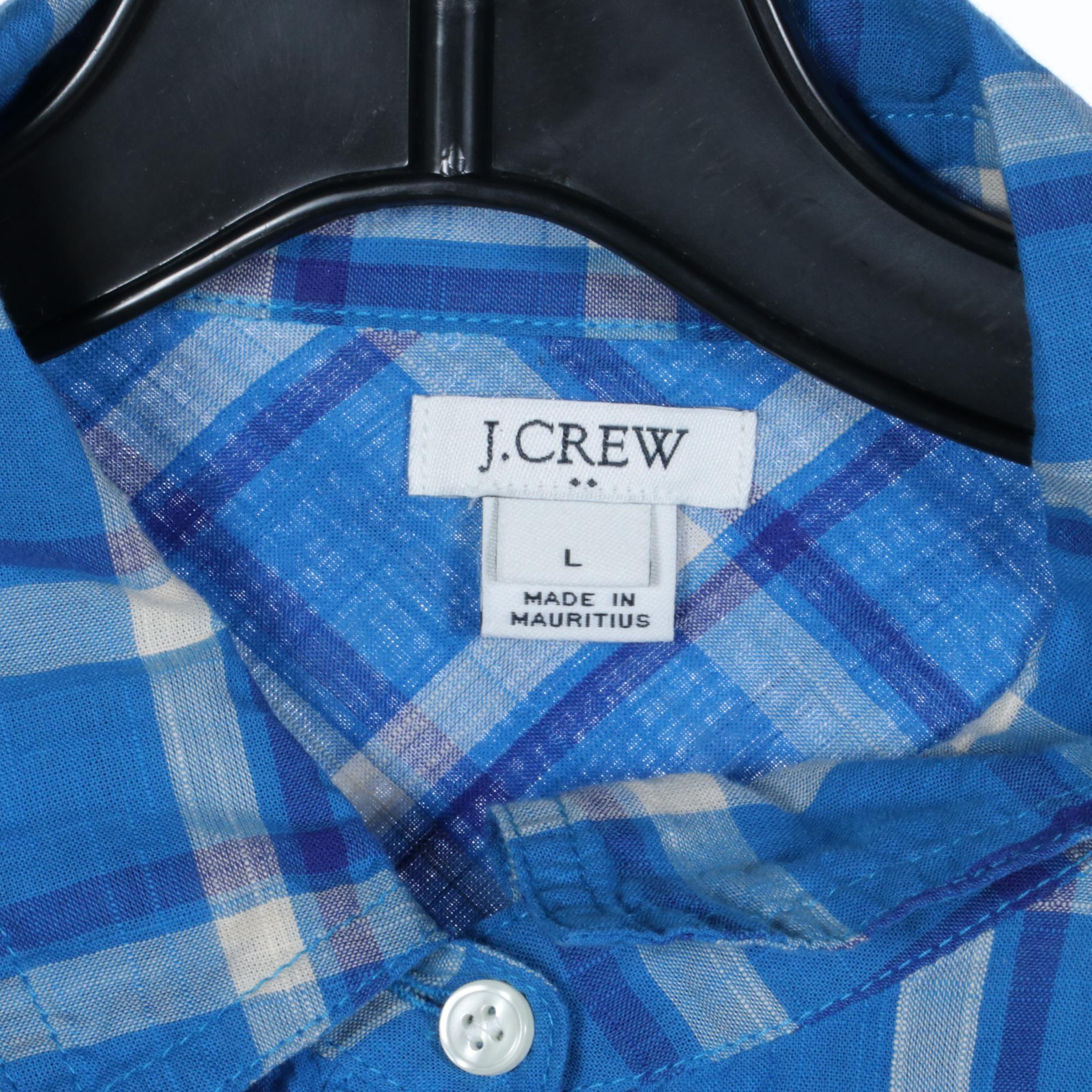 J. Crew, Frank & Eileen, Charter Club and Style & Co. Linen and Cotton Blouses