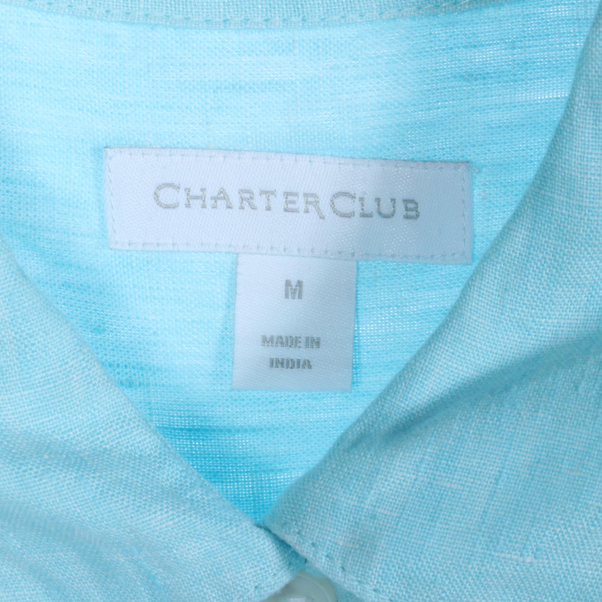 J. Crew, Frank & Eileen, Charter Club and Style & Co. Linen and Cotton Blouses