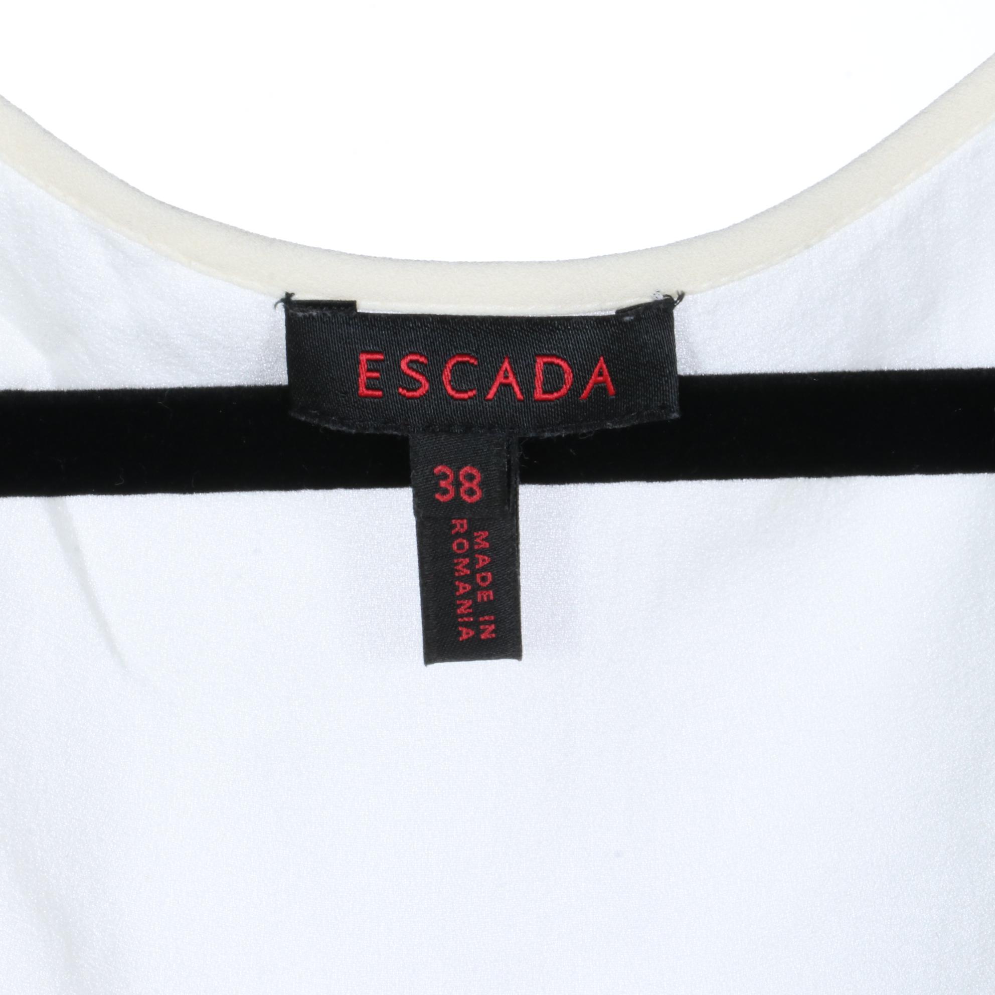 Escada Blouses and Knit Tops with Carolina Herrera Ruffle Blouse and Knit Tops