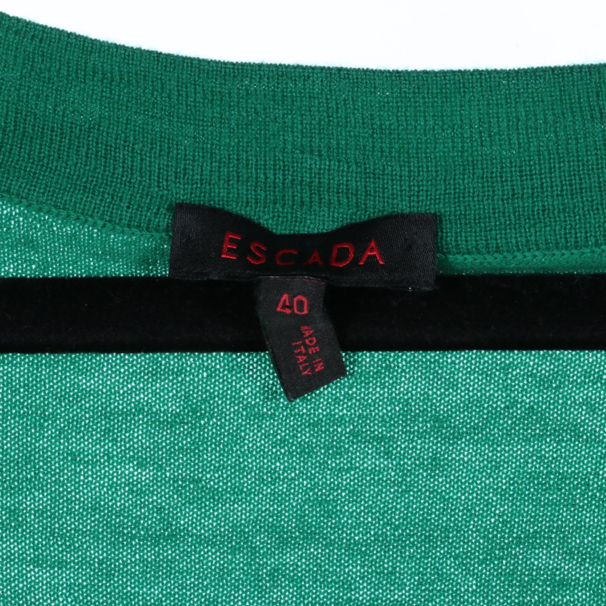 Escada Blouses and Knit Tops with Carolina Herrera Ruffle Blouse and Knit Tops