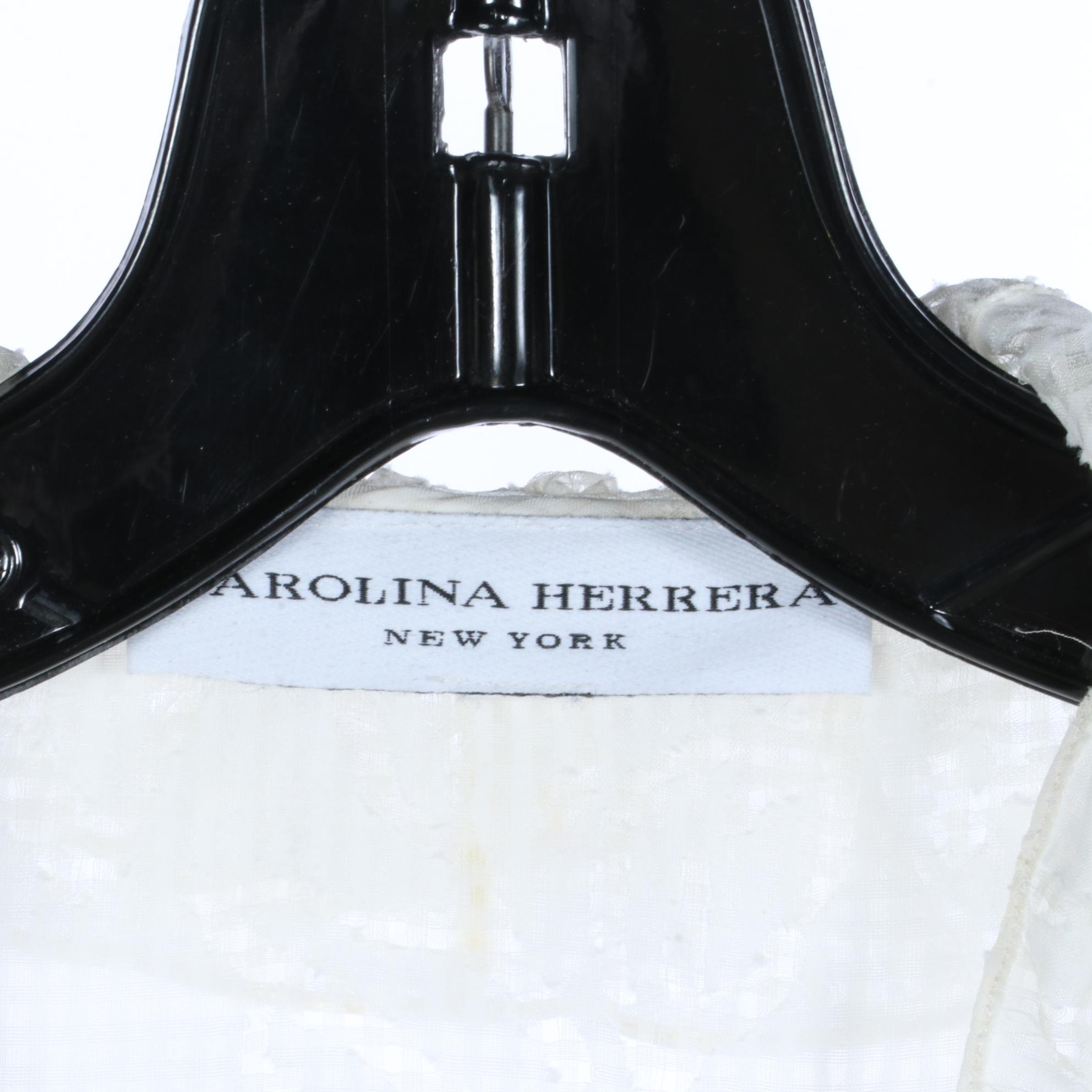 Escada Blouses and Knit Tops with Carolina Herrera Ruffle Blouse and Knit Tops