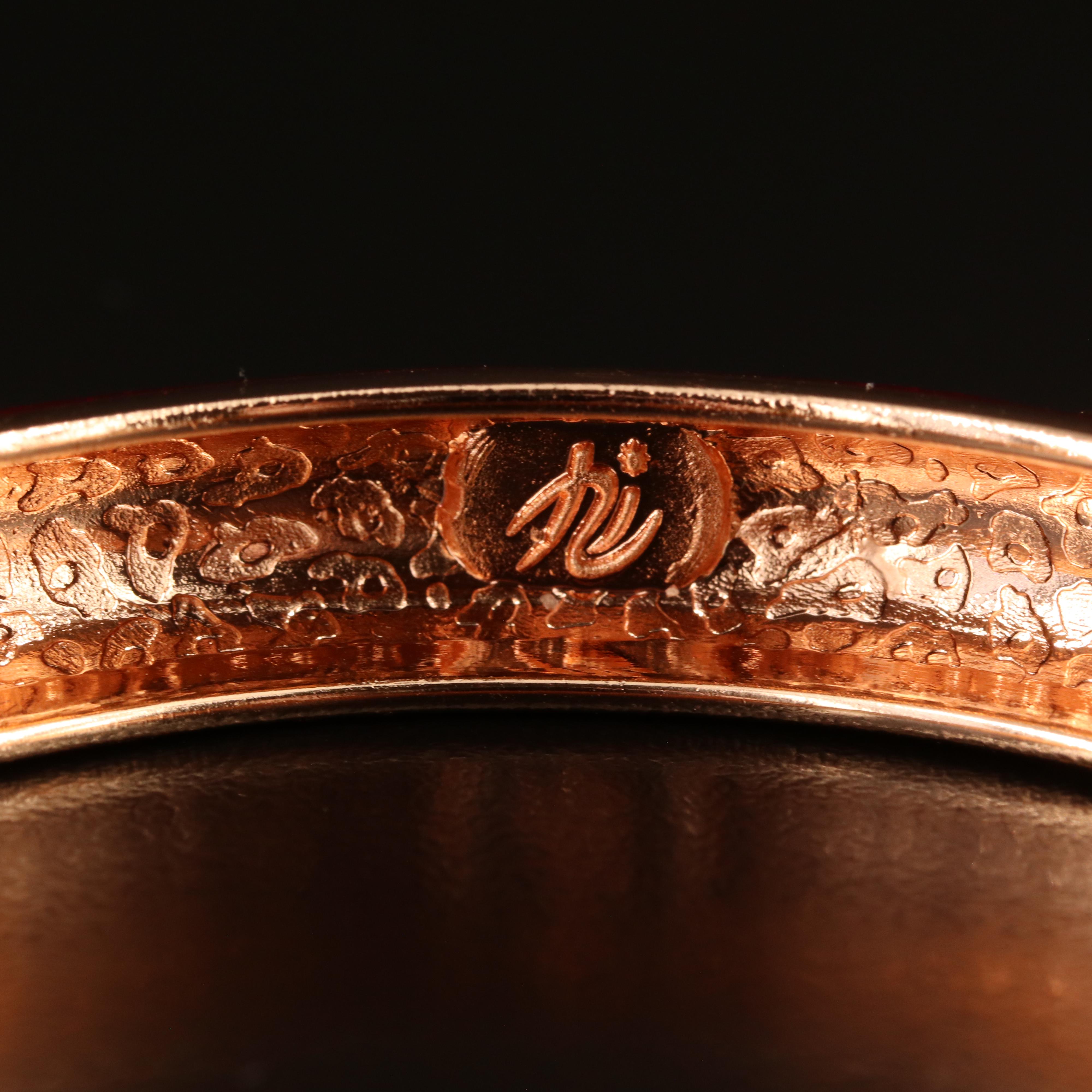 Jiu Long Xing Featured in Enamel and Rhinestone Bangle Collection