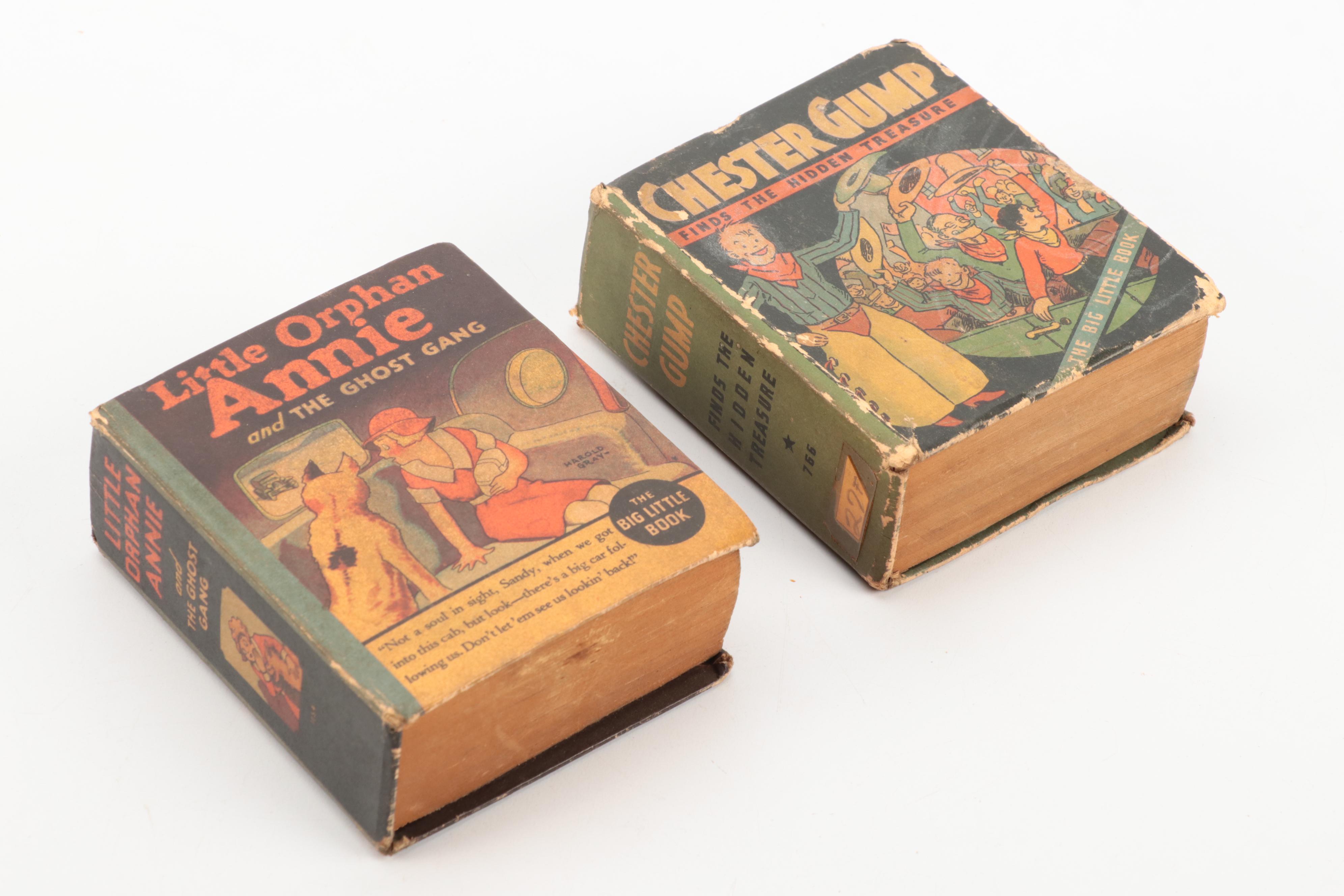 "Little Orphan Annie and the Ghost Gang" by Harold Gray and More Books