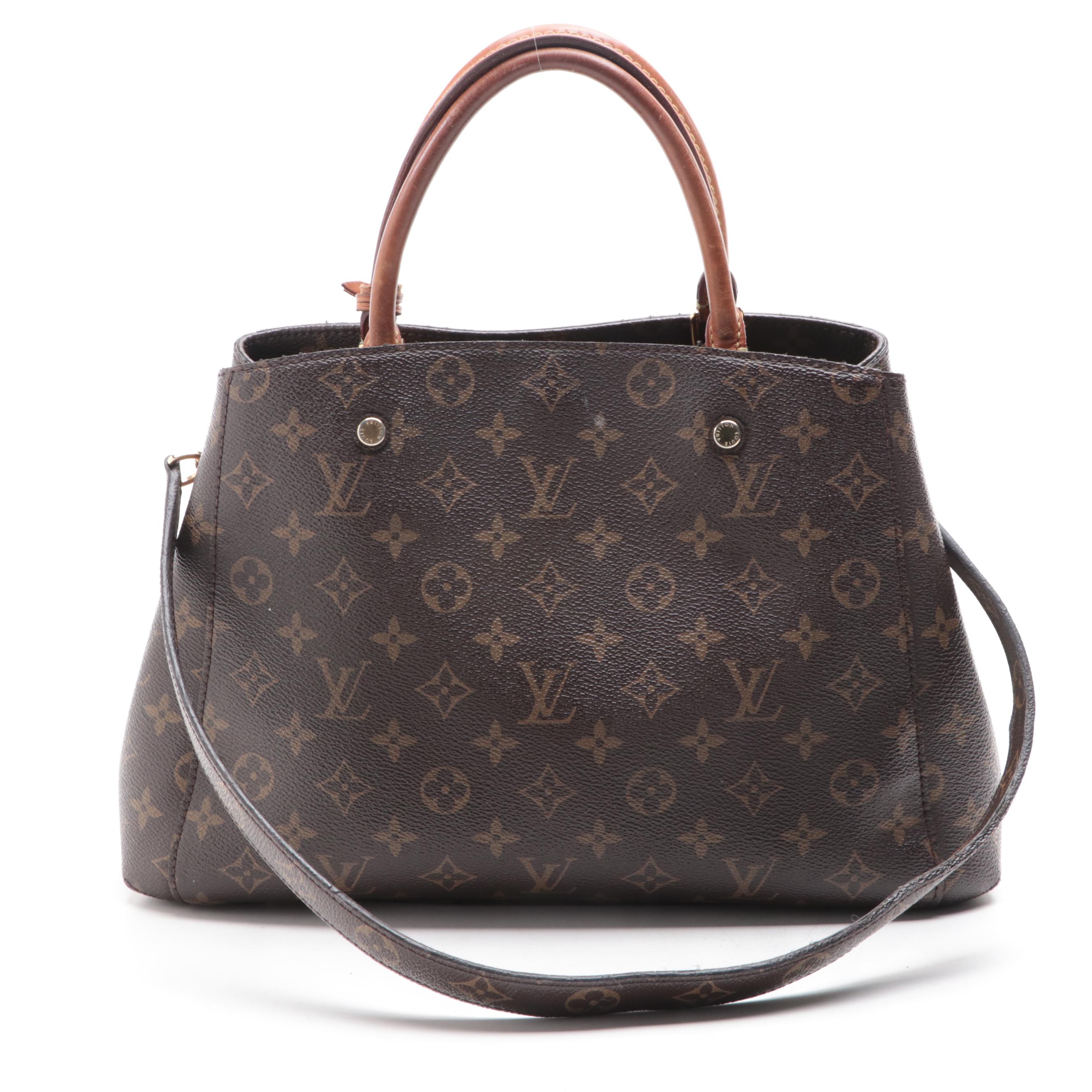 Louis Vuitton Montaigne MM Bag in Monogram Canvas