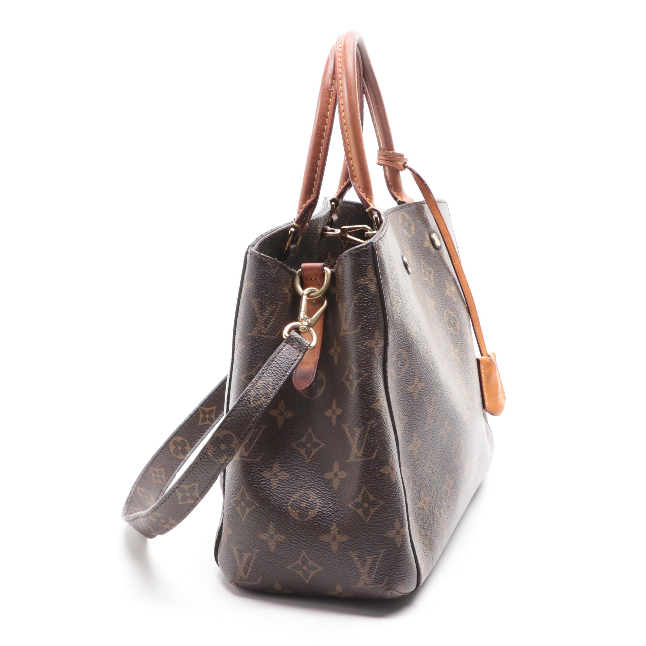 Louis Vuitton Montaigne MM Bag in Monogram Canvas