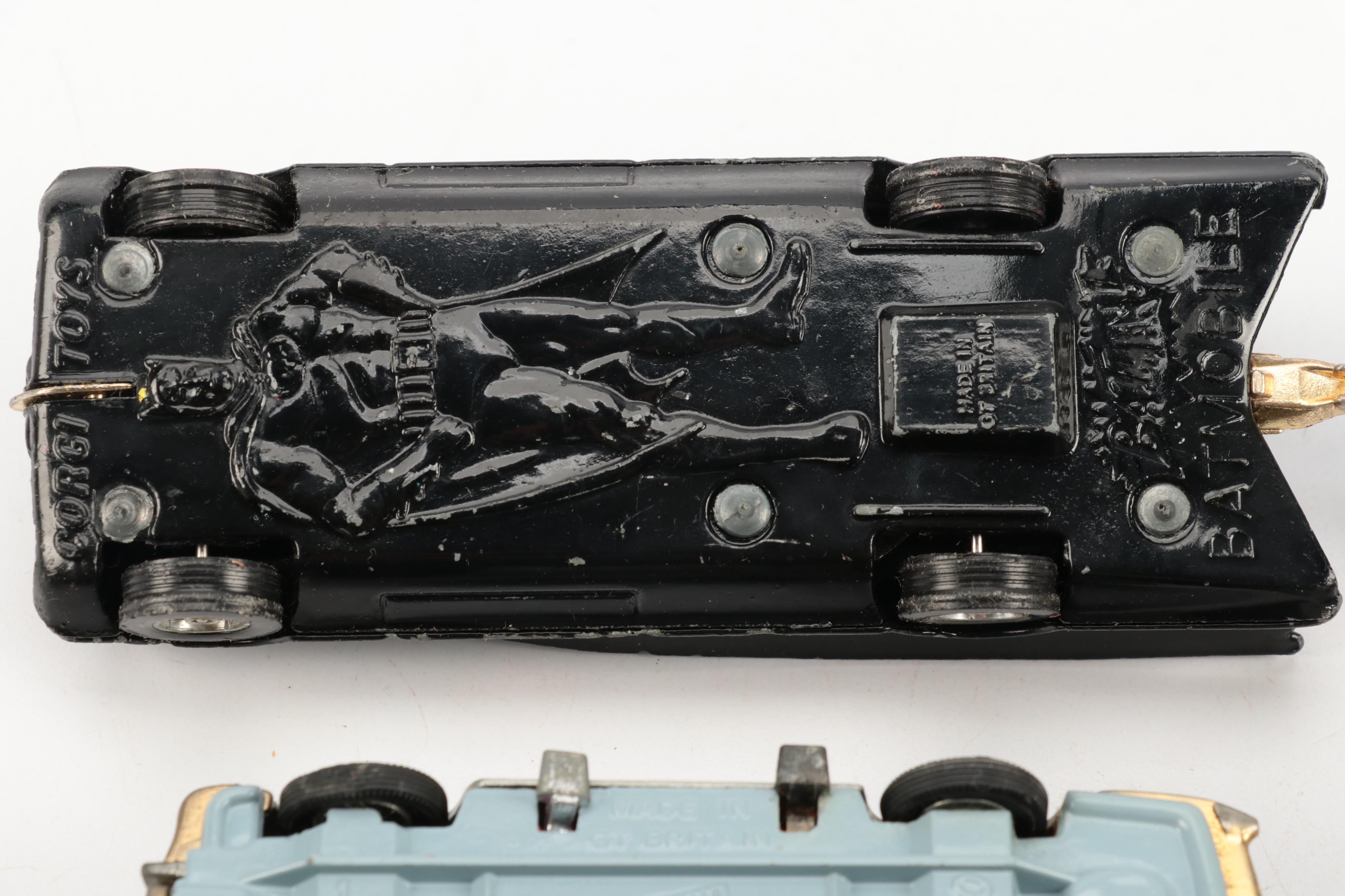 Corgi James Bond Aston Martin, Batman Batmobile and Other Toy Vehicles