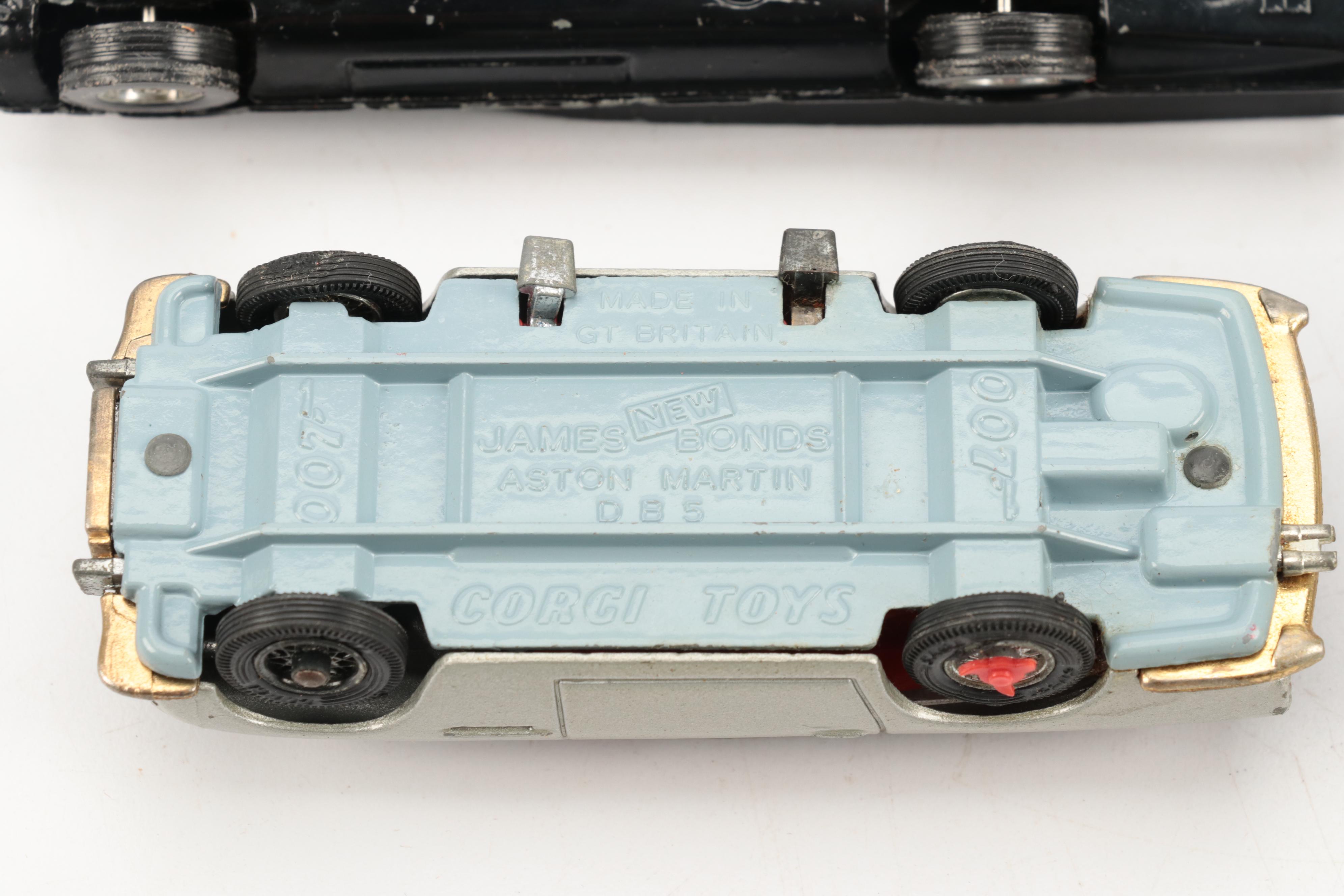 Corgi James Bond Aston Martin, Batman Batmobile and Other Toy Vehicles